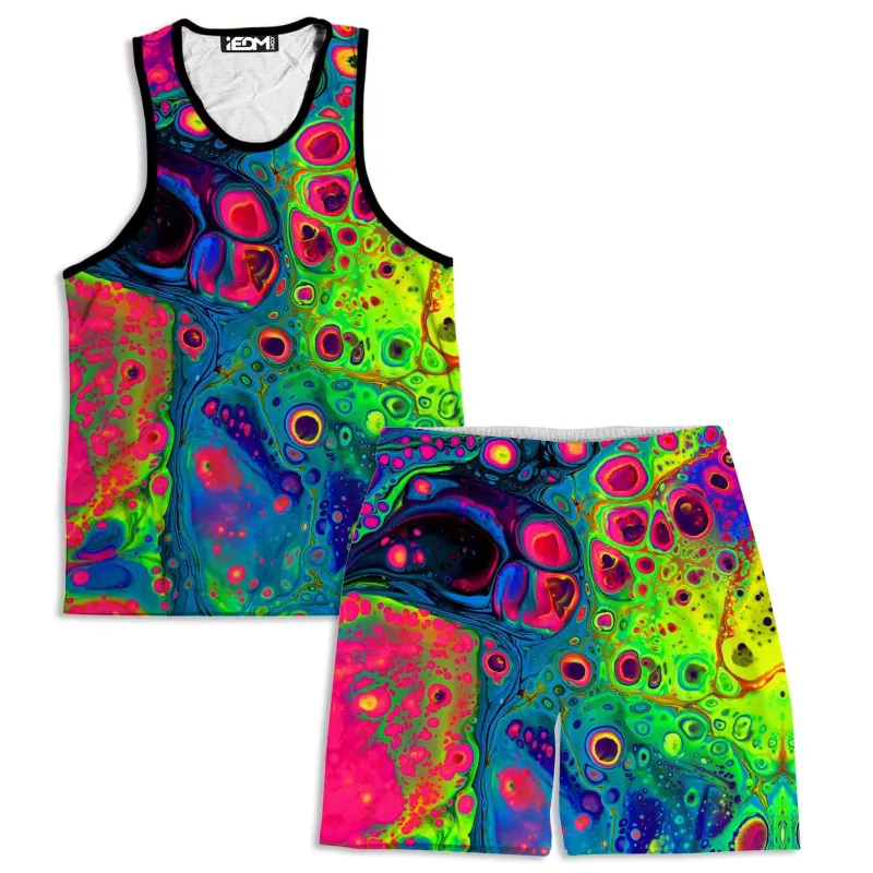 90s Trip Men's Tank and Shorts Combo sold by iEDM