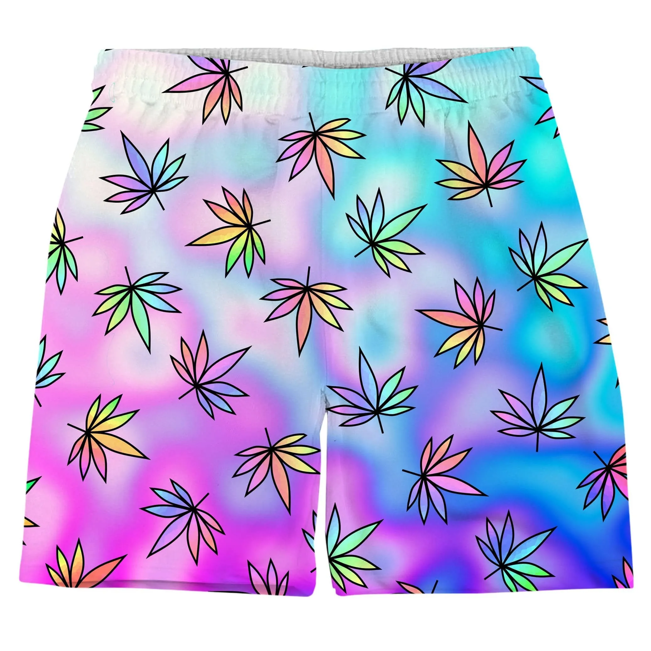 Cascading Marijuana T-Shirt and Shorts Combo sold by iEDM product image thumbnail 3