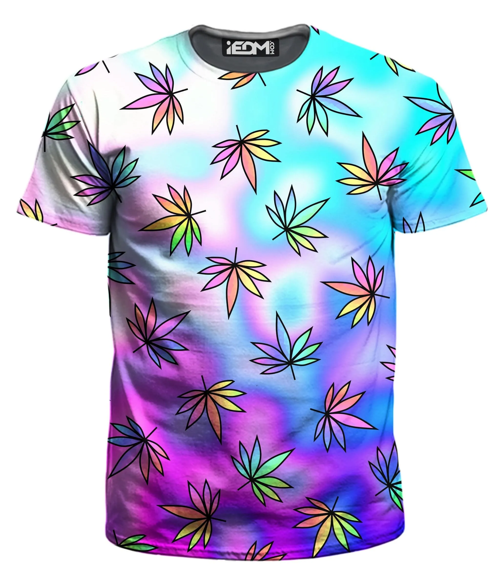Cascading Marijuana T-Shirt and Shorts Combo sold by iEDM product image thumbnail 2