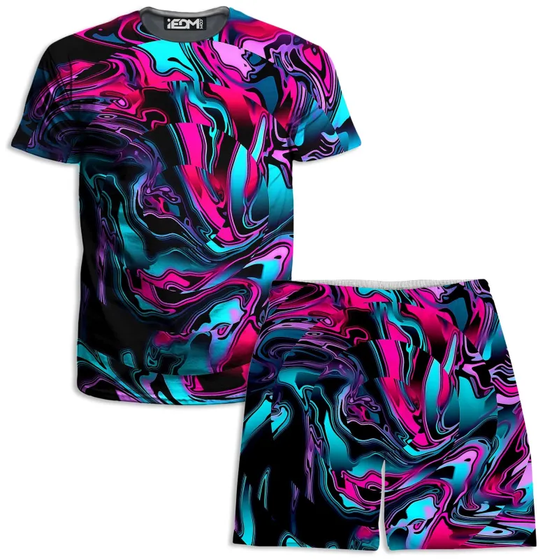 Chromatic Mixed Berry T-Shirt and Shorts Combo sold by iEDM
