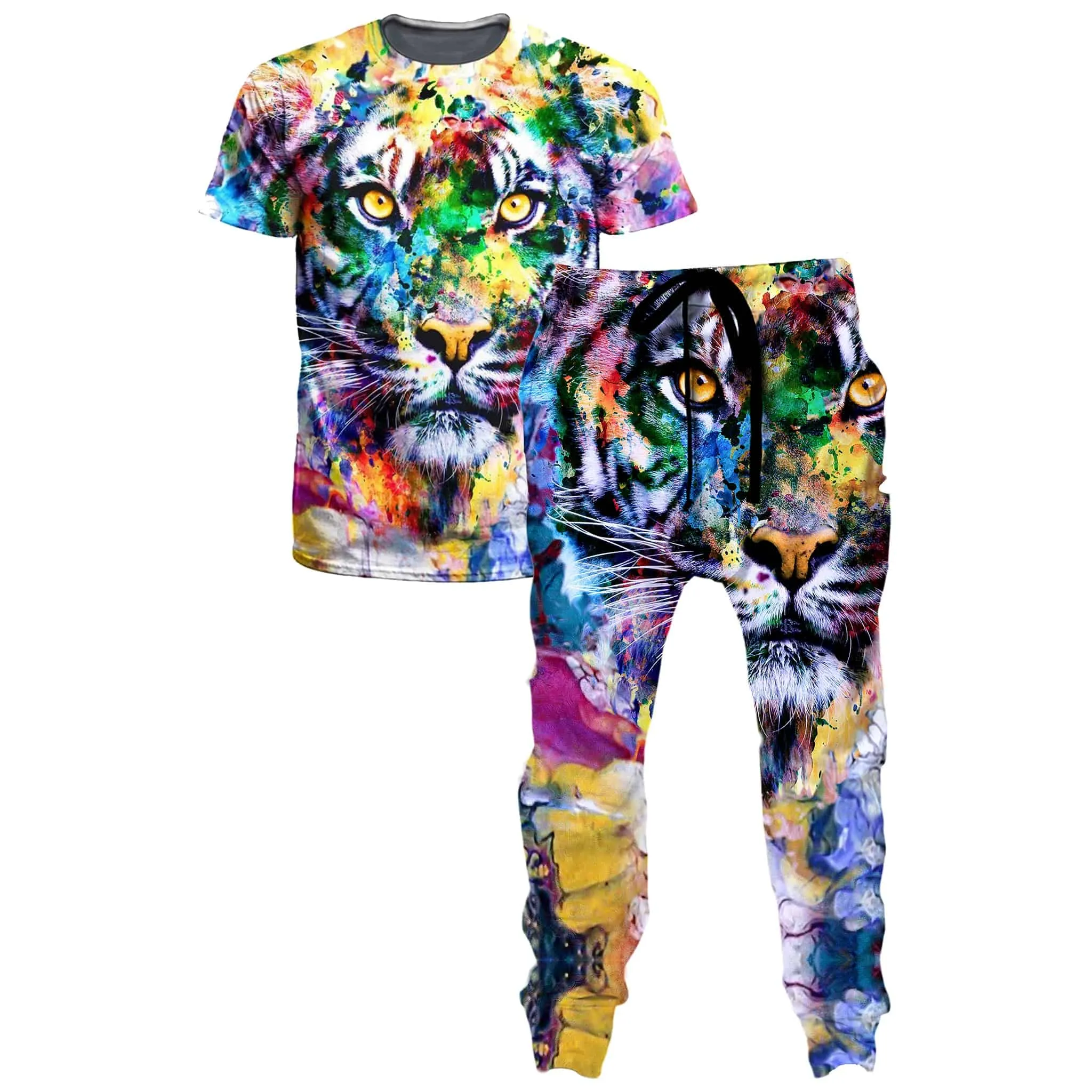 Tiger T-Shirt and Joggers Combo sold by iEDM