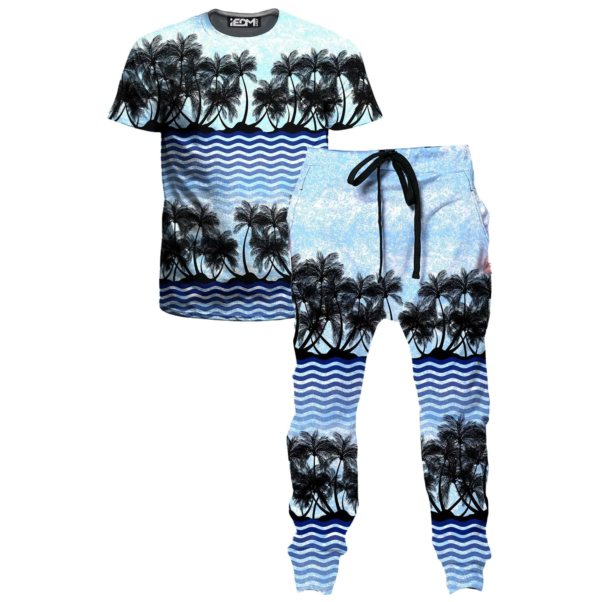 Tropical Waves T-Shirt and Joggers Combo sold by iEDM