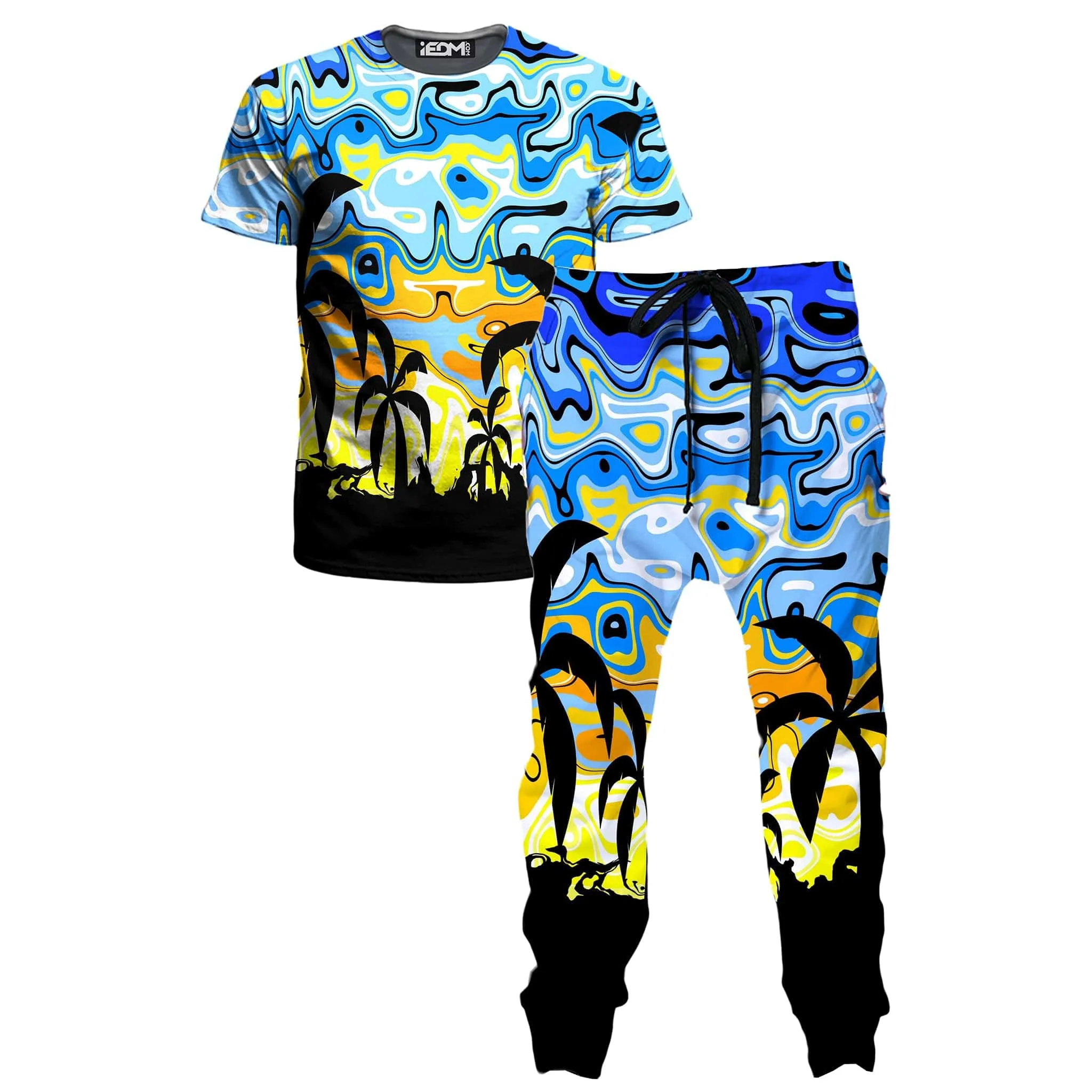Tropical Night T-Shirt and Joggers Combo sold by iEDM