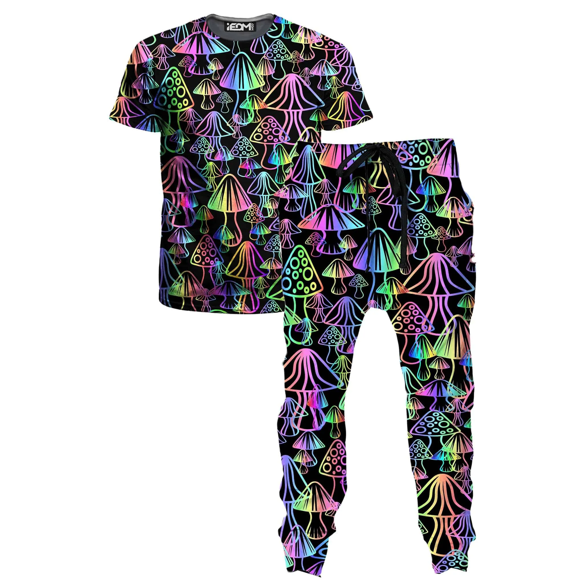 Magic Mushrooms T-Shirt and Joggers Combo sold by iEDM