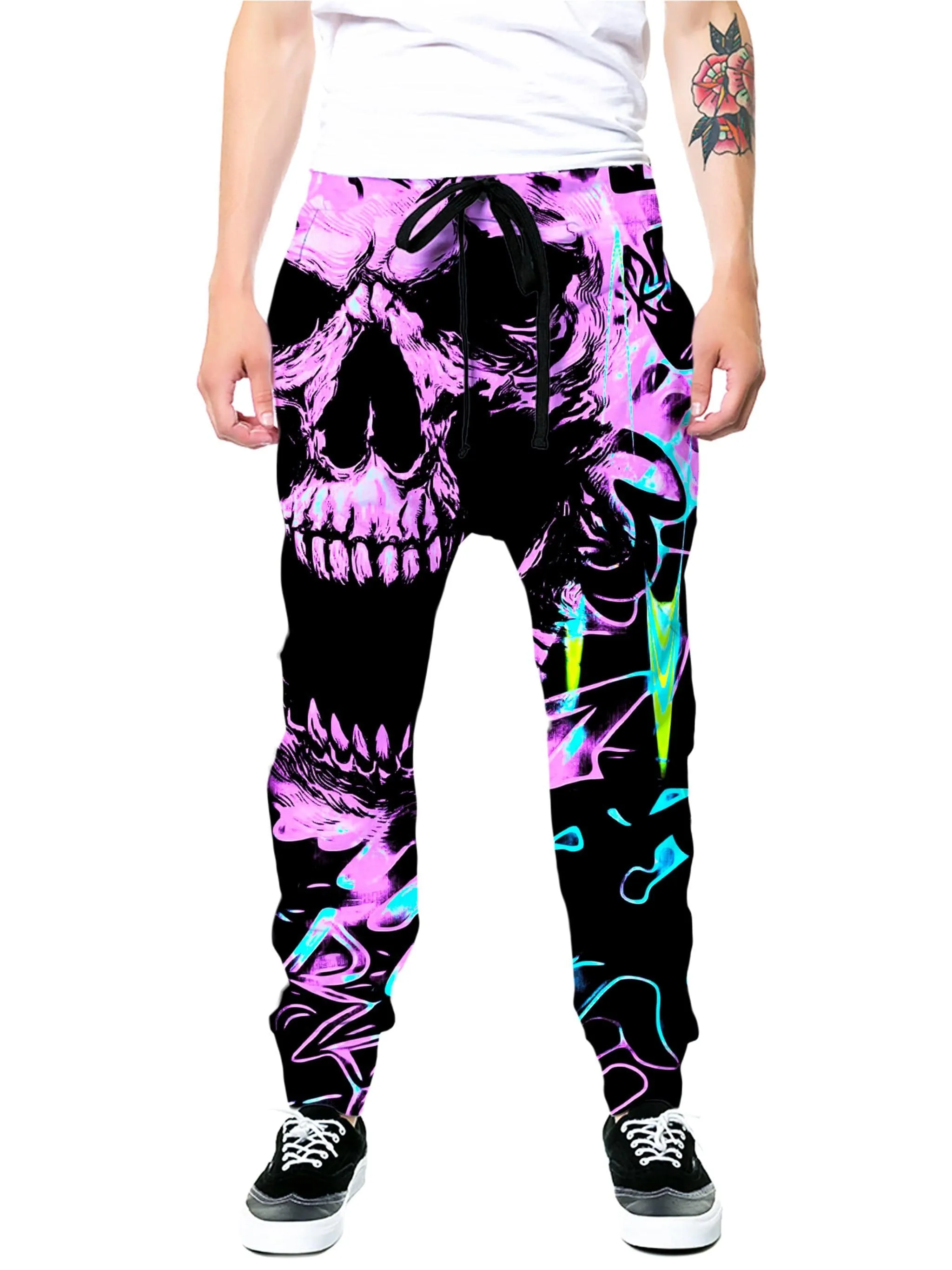 Skull Graffiti T-Shirt and Joggers Combo sold by iEDM product image thumbnail 3