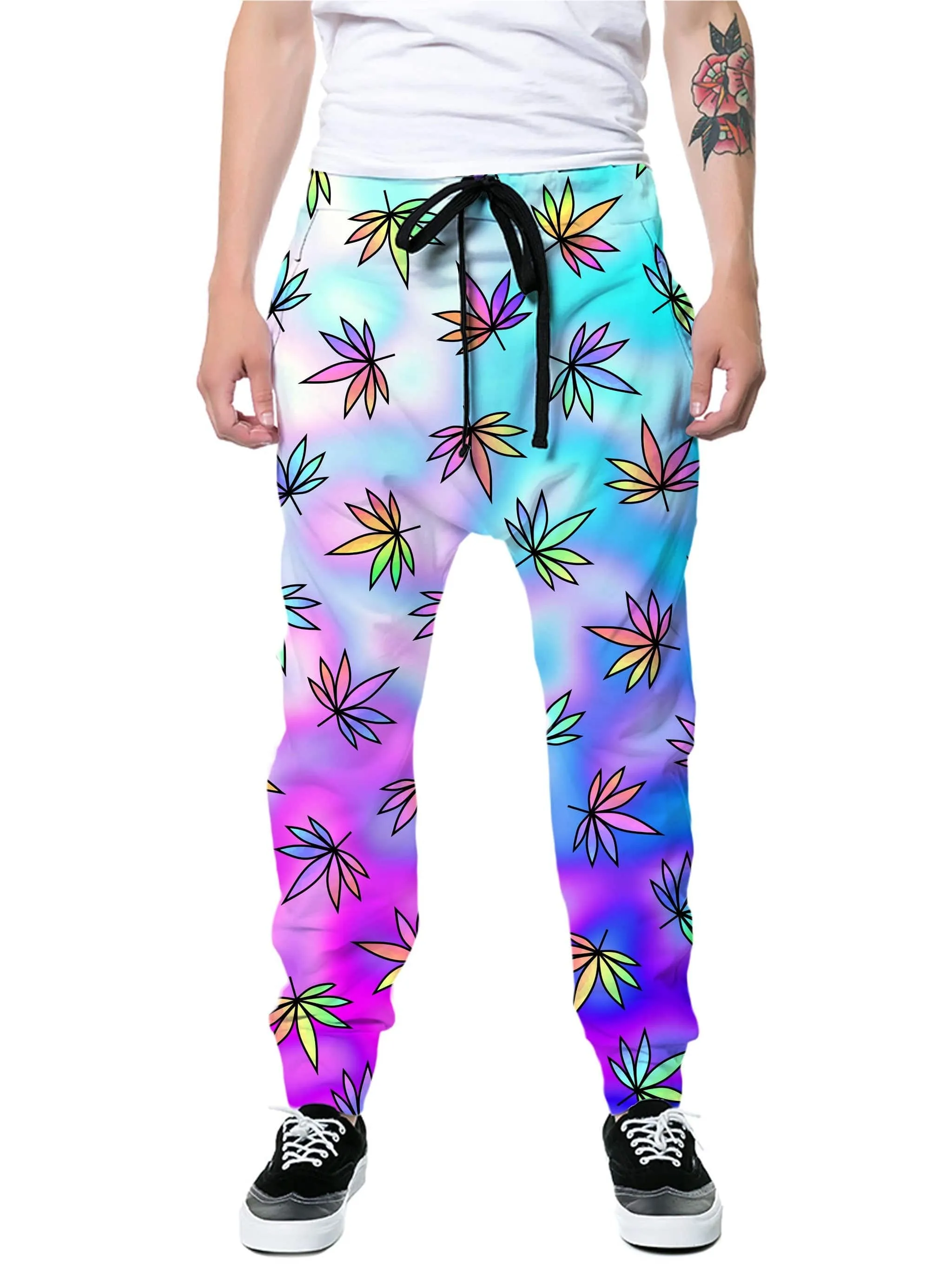 Cascading Marijuana Hoodie and Joggers Combo sold by iEDM product image thumbnail 3