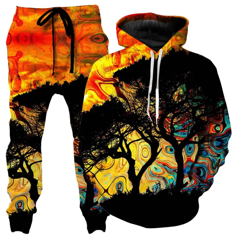 African Sun Hoodie and Joggers Combo sold by iEDM