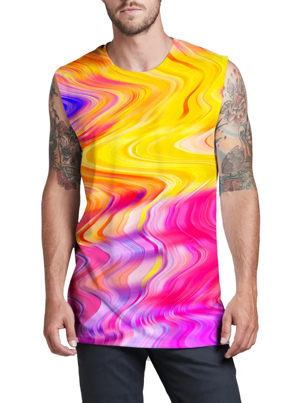 Psychedelic Aftershock Men's Muscle Tank sold by iEDM