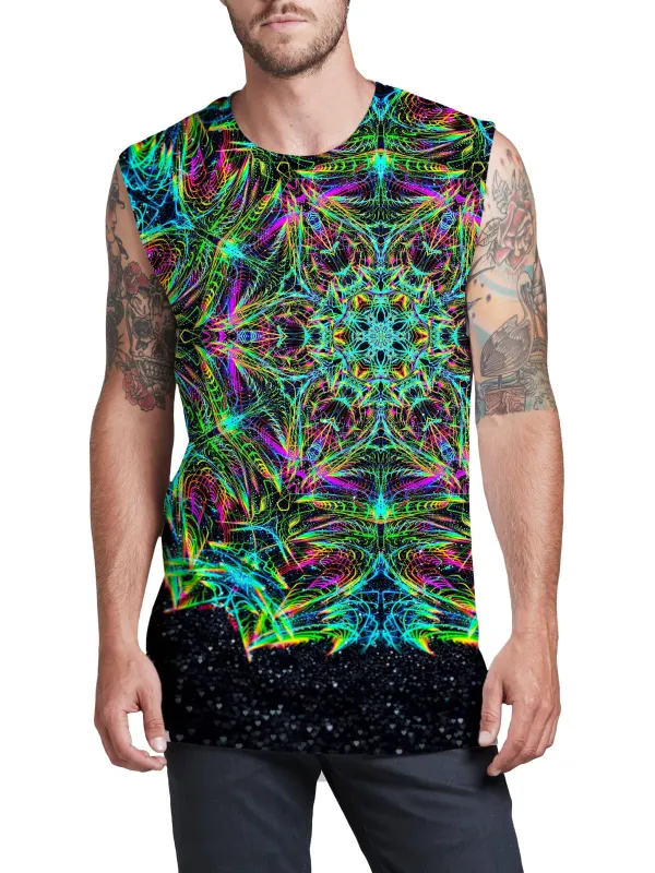 Green Warp Men's Muscle Tank sold by iEDM