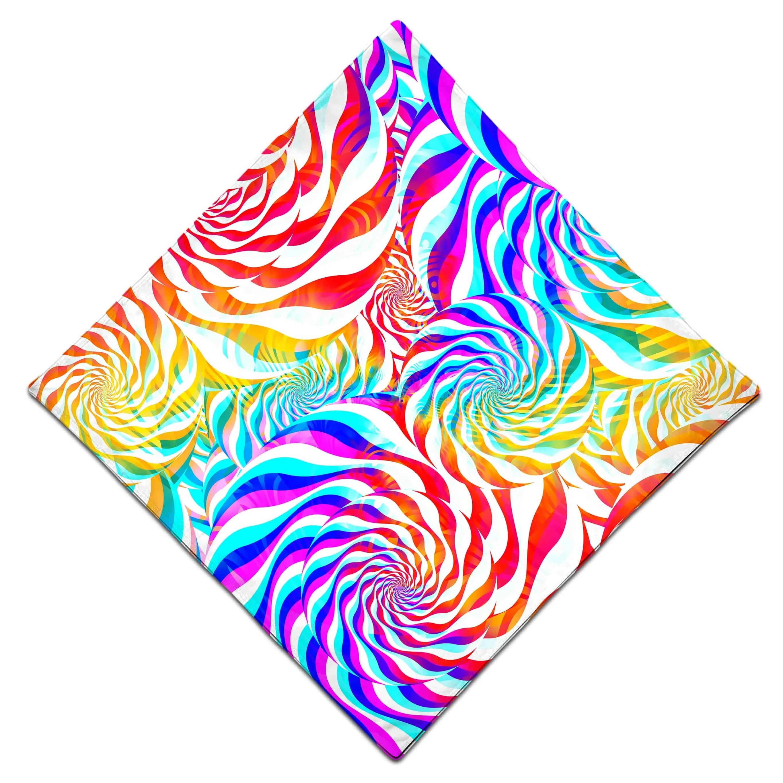 PLUR Rainbow Bandana sold by iEDM product image thumbnail 3