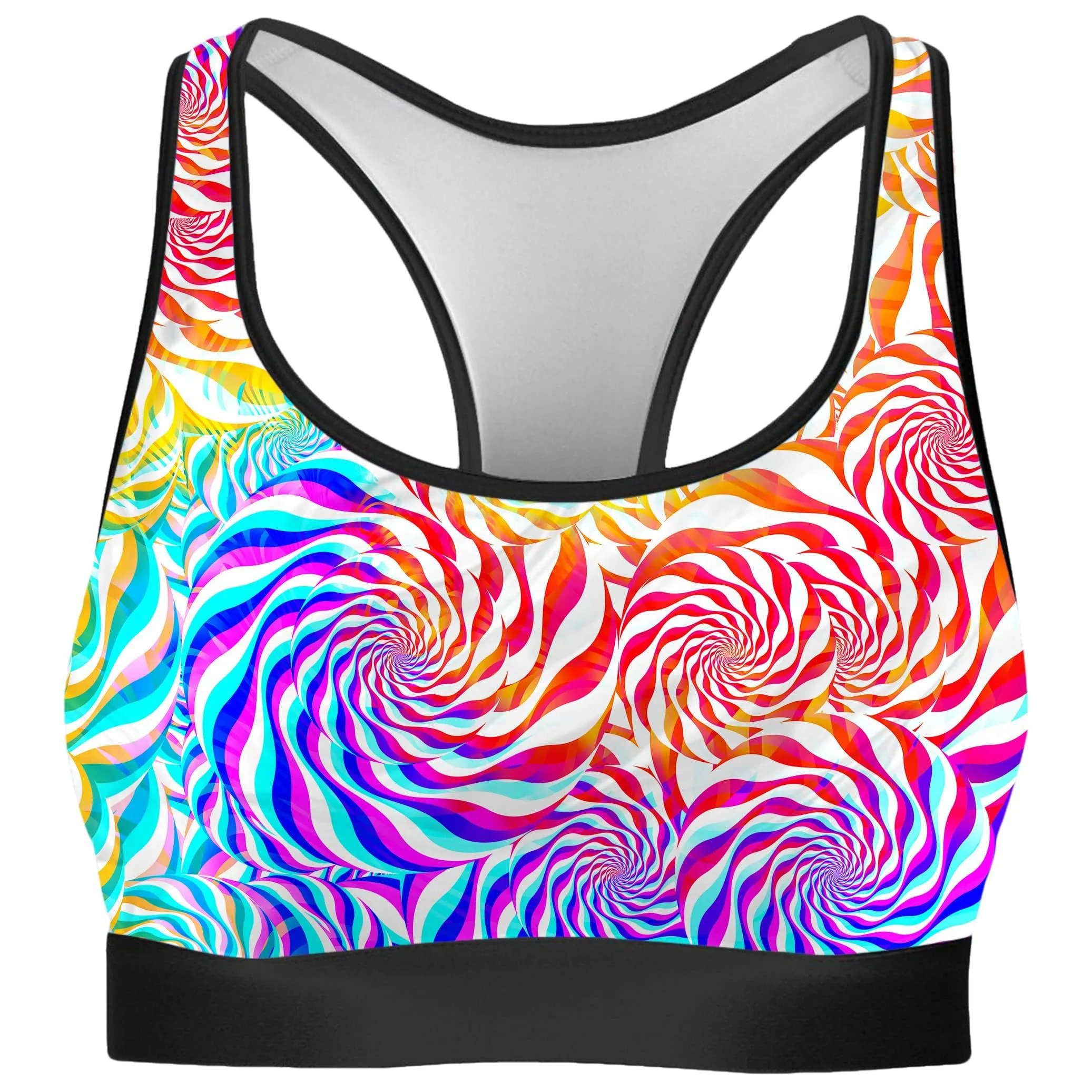 PLUR Rainbow Rave Bra sold by iEDM