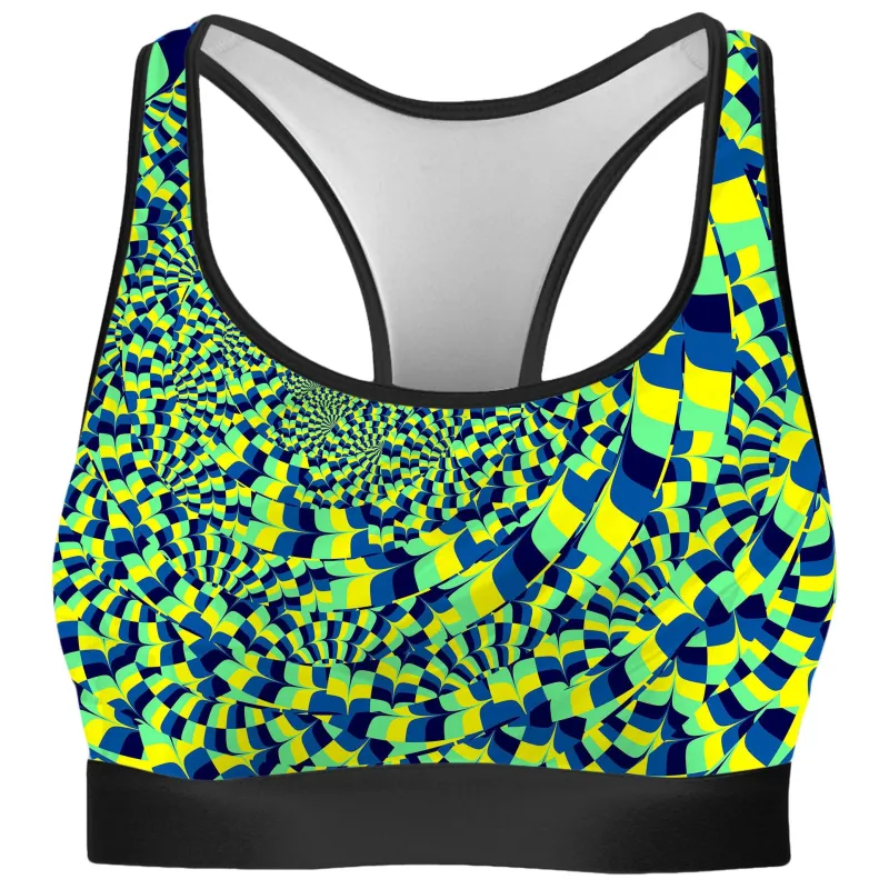 Green Portal Rave Bra sold by iEDM