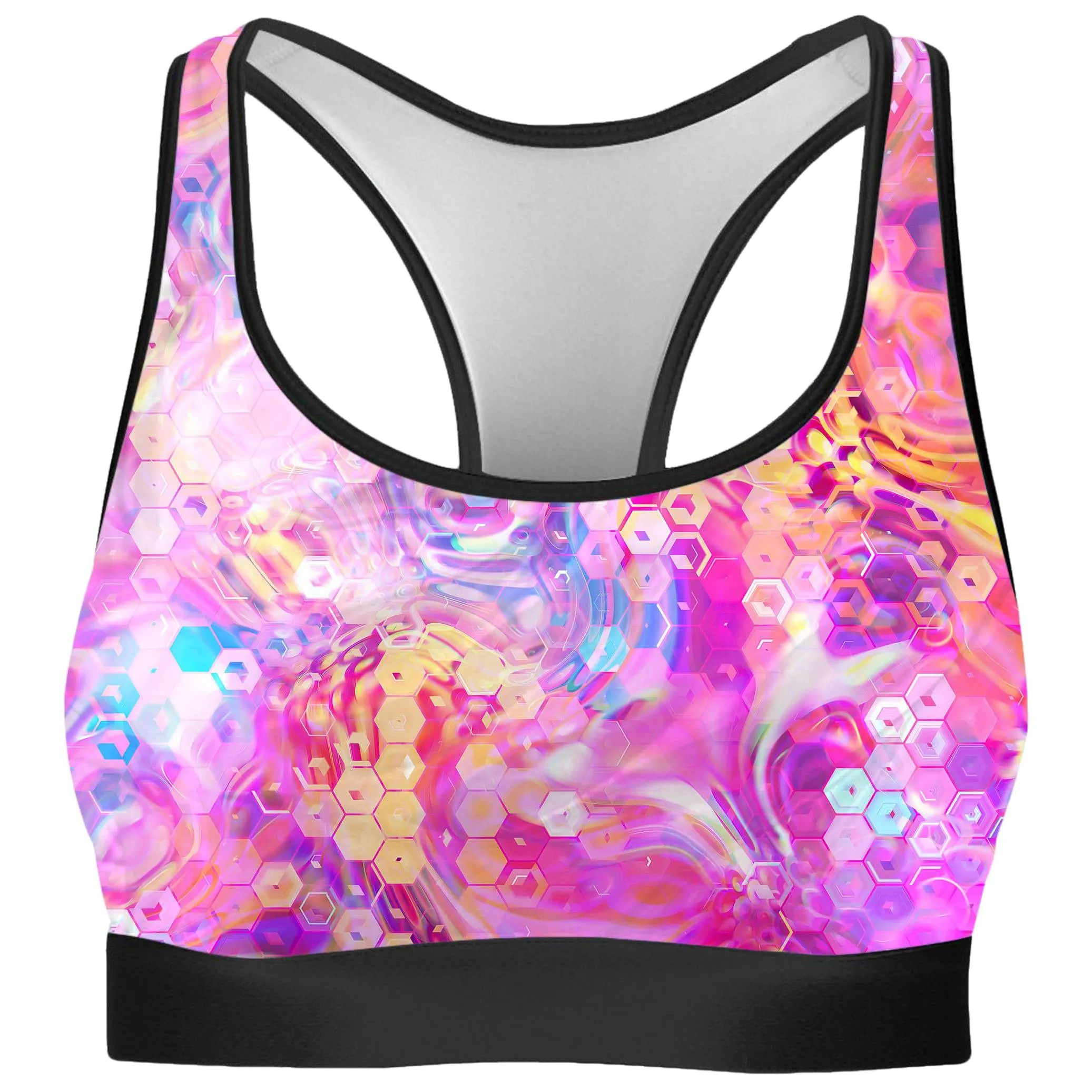 Purple Mirage Rave Bra sold by iEDM