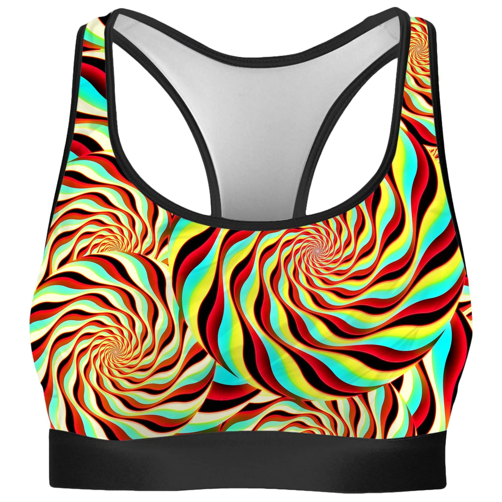 Pineal Swirl Rave Bra sold by iEDM