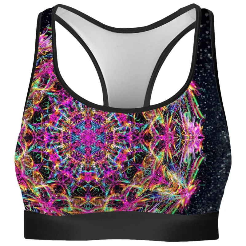 Pastel Warp Rave Bra sold by iEDM
