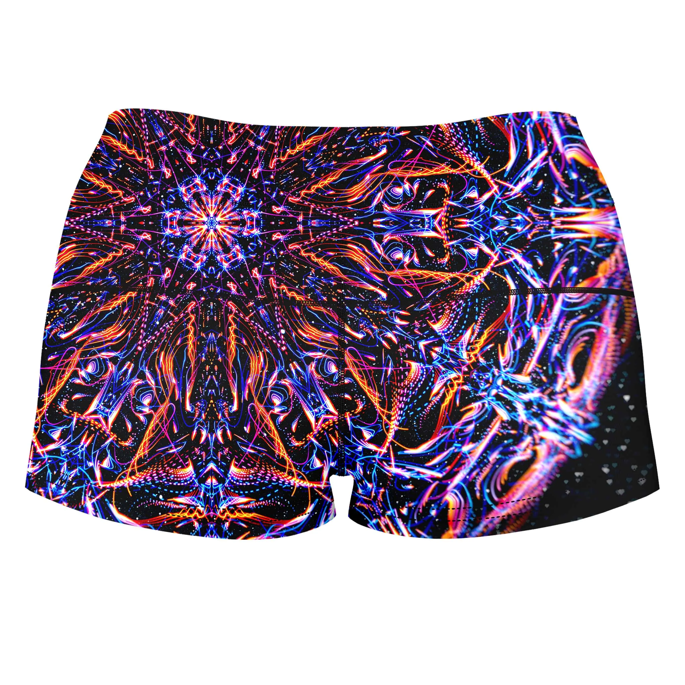 Stargate Prism High-Waisted Women's Shorts sold by iEDM product image thumbnail 2