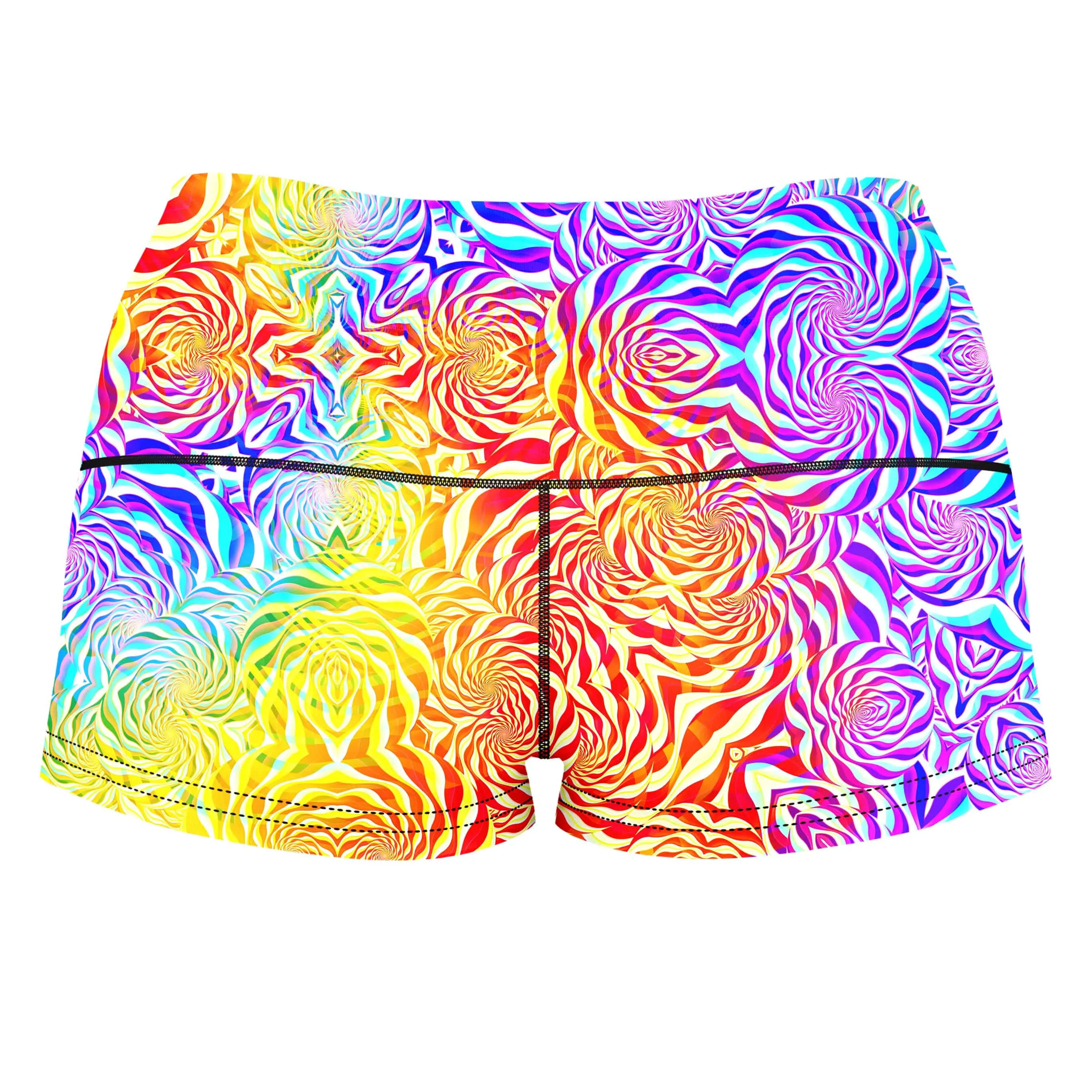 Sunrays High-Waisted Women's Shorts sold by iEDM product image thumbnail 2