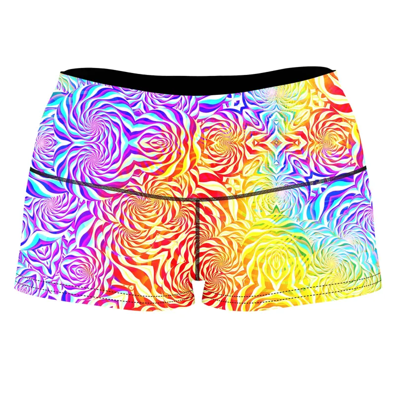 Sunrays High-Waisted Women's Shorts sold by iEDM