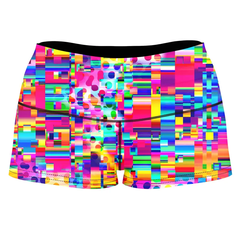 No Signal High-Waisted Women's Shorts sold by iEDM