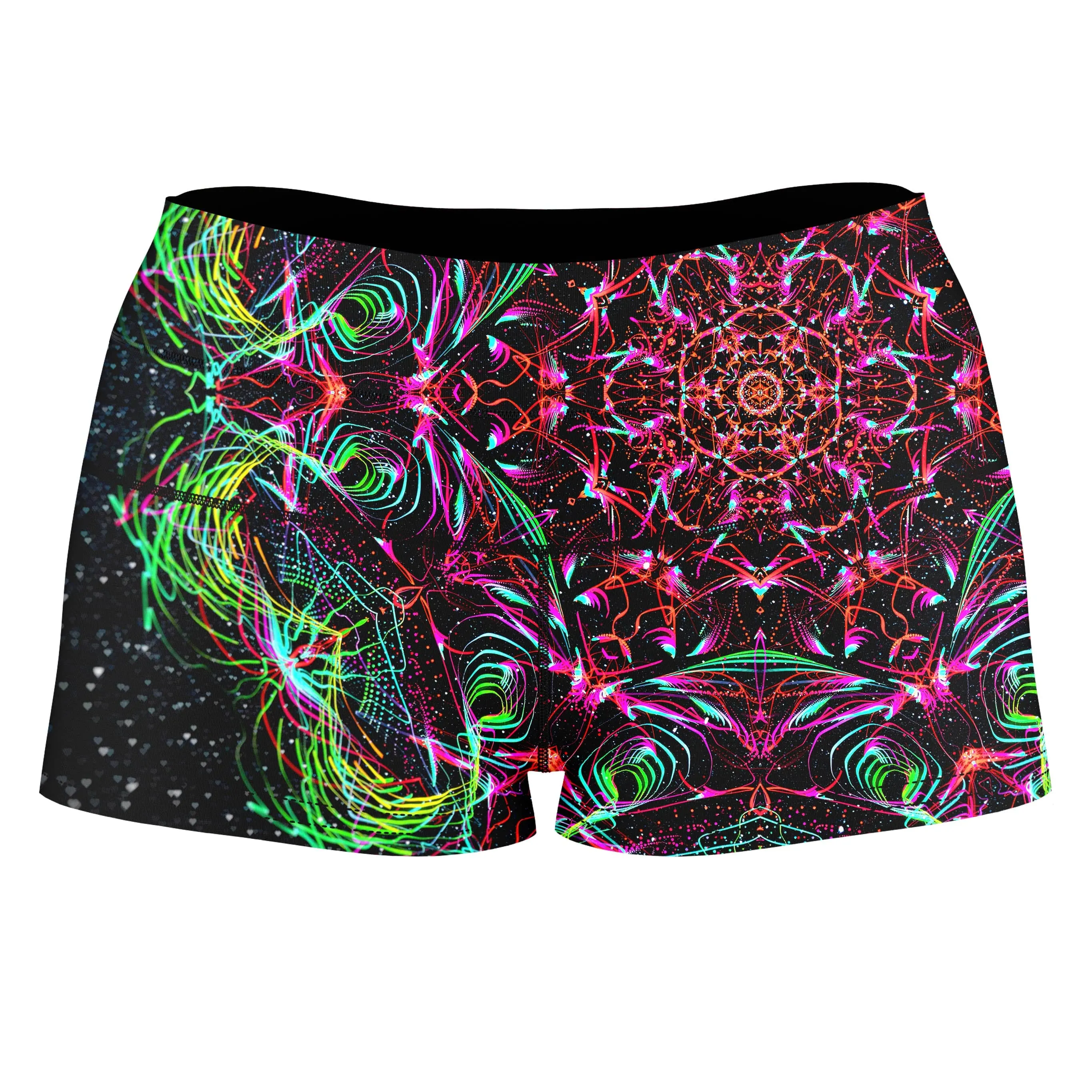Galactic Portal High-Waisted Women's Shorts sold by iEDM