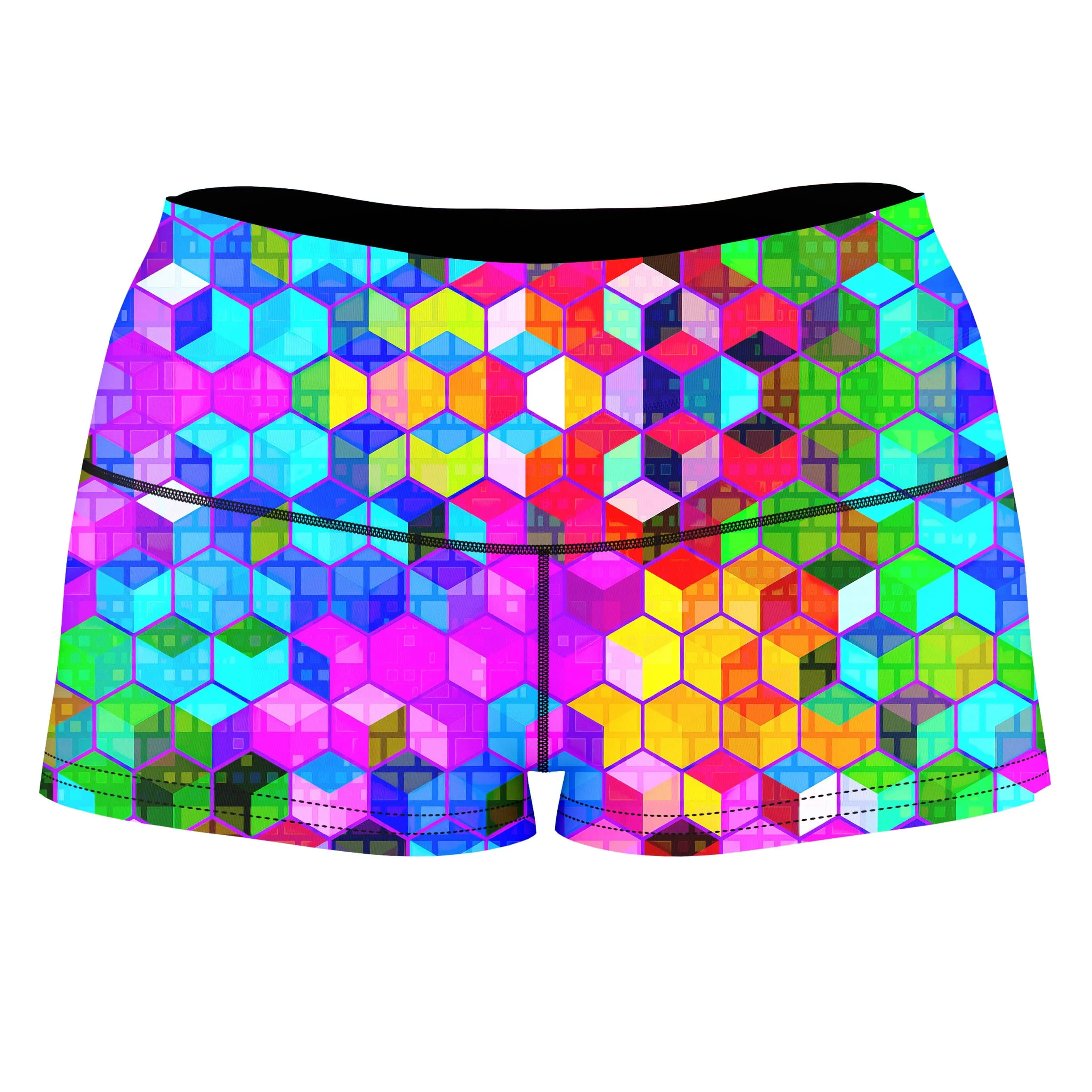 Cubism High-Waisted Women's Shorts sold by iEDM