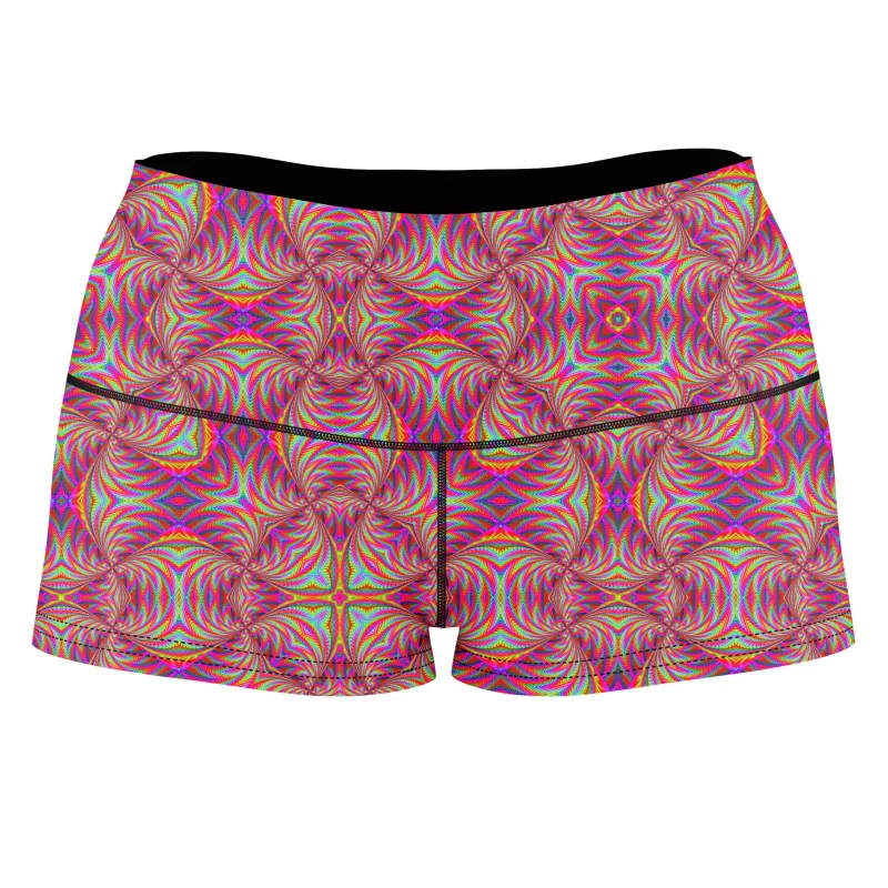 Psy Schism High-Waisted Women's Shorts sold by iEDM