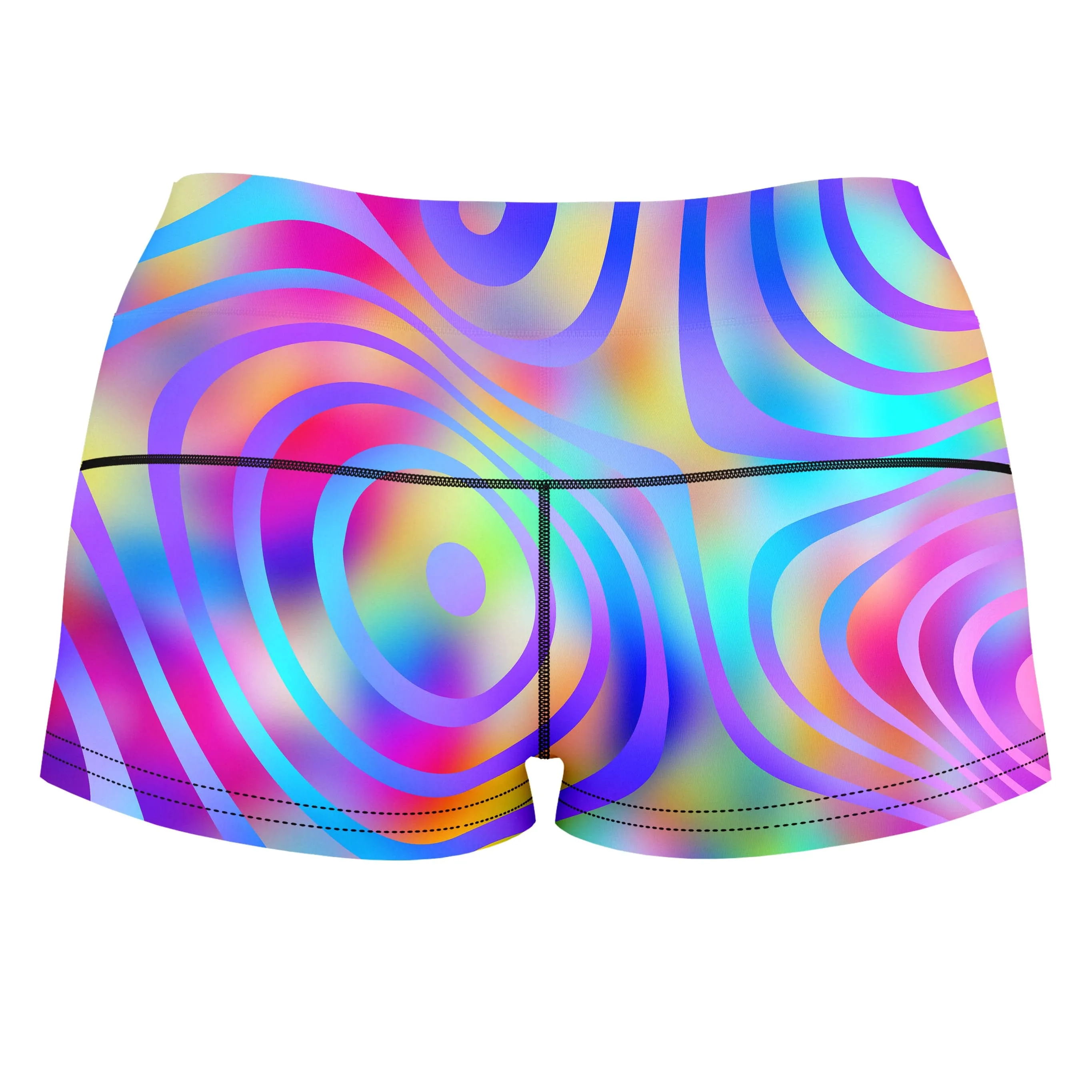 Cali Dreaming High-Waisted Women's Shorts sold by iEDM product image thumbnail 2