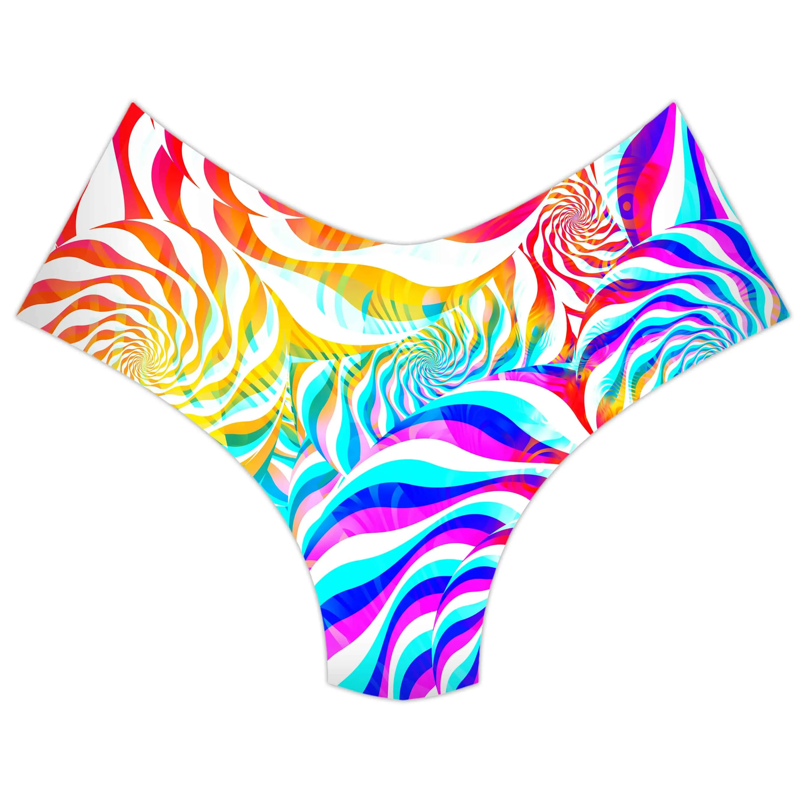 PLUR Rainbow Booty Shorts sold by iEDM product image thumbnail 3