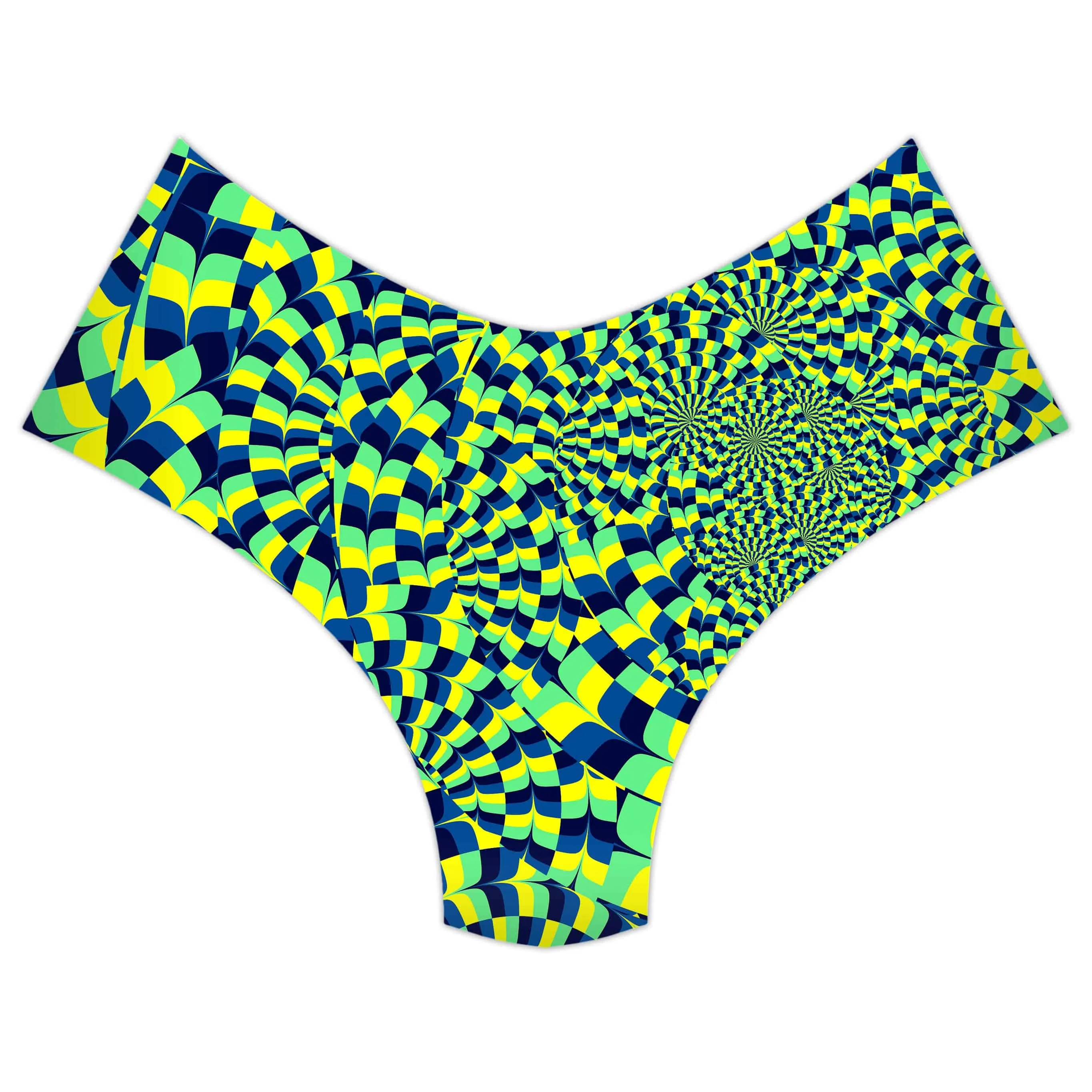 Green Portal Booty Shorts sold by iEDM product image thumbnail 3