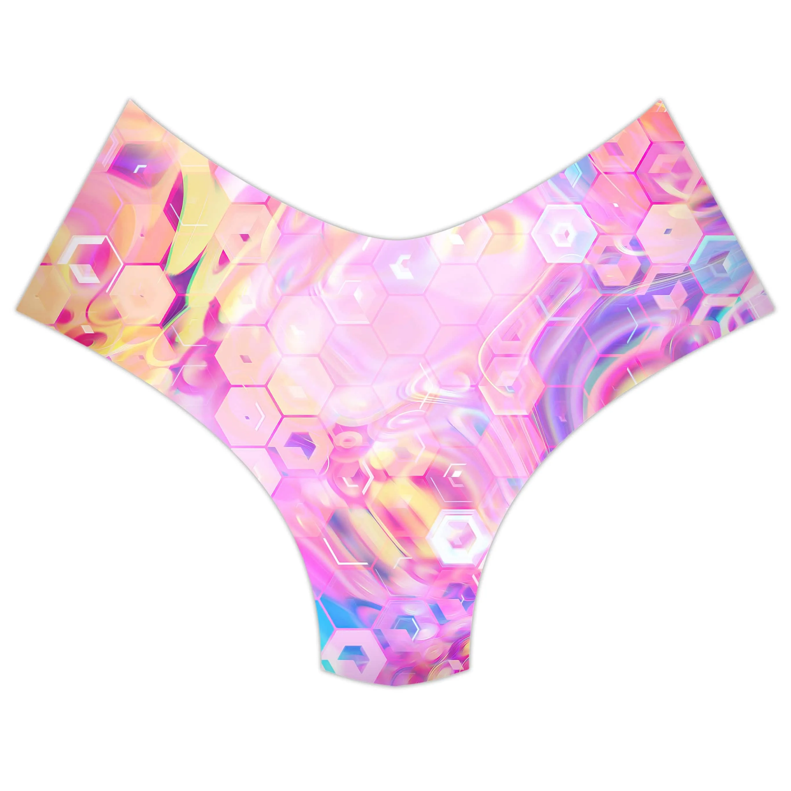 Purple Mirage Booty Shorts sold by iEDM product image thumbnail 3