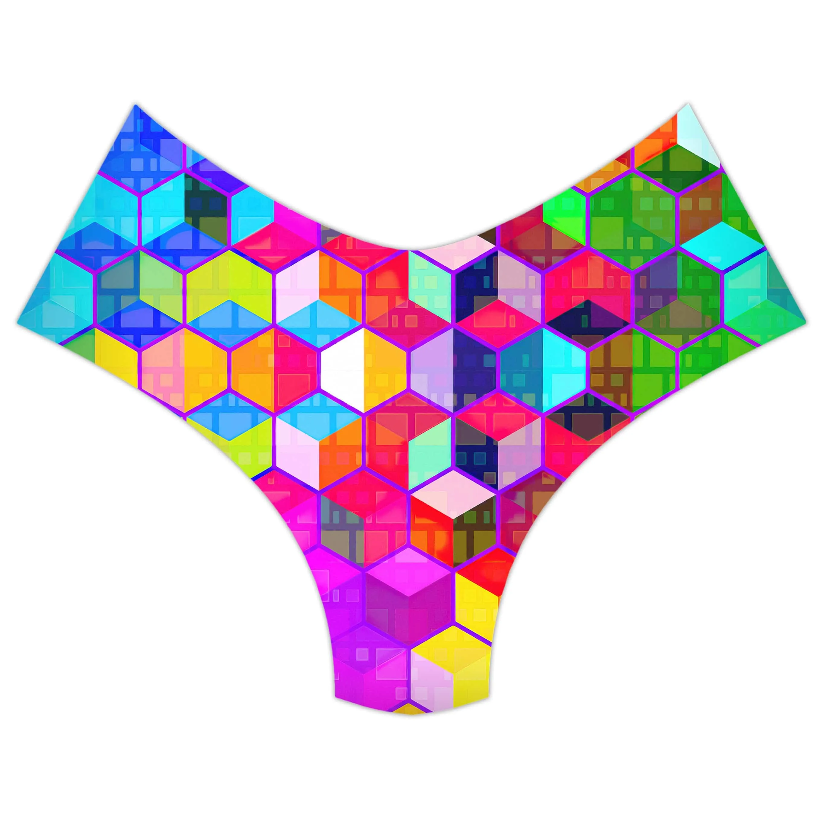 Cubism Booty Shorts sold by iEDM product image thumbnail 3
