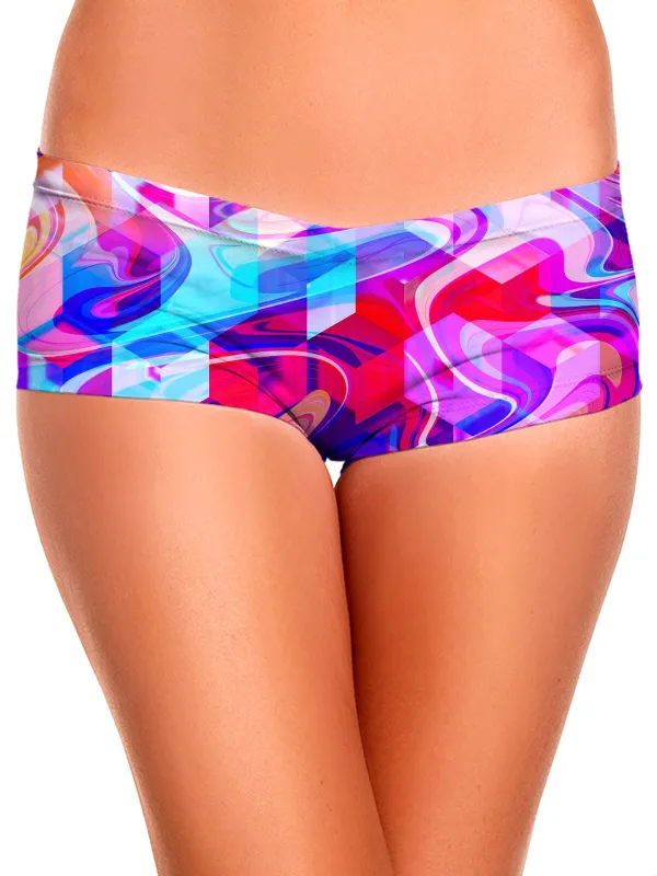Cubic Drop Booty Shorts sold by iEDM