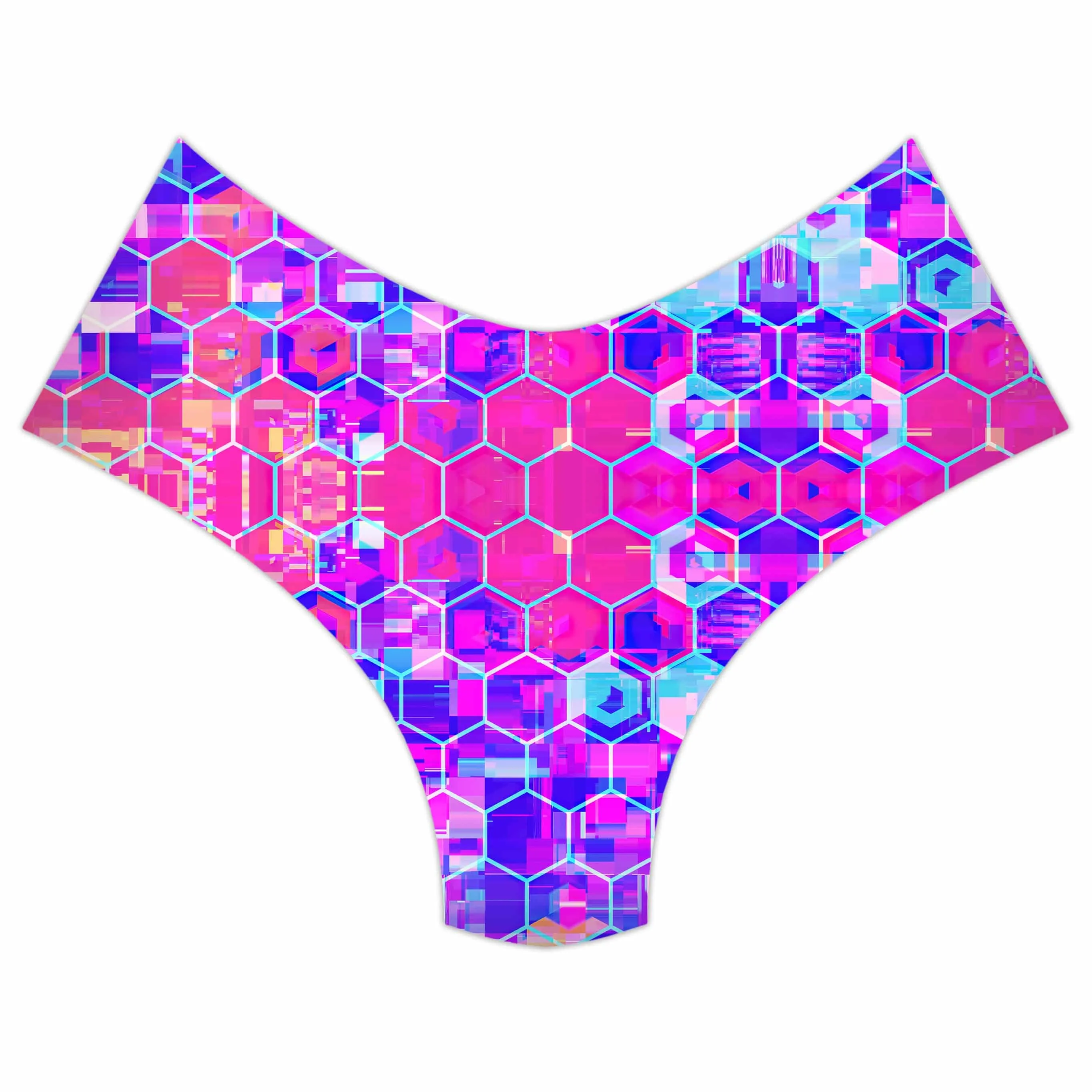 Blocks Of Life Booty Shorts sold by iEDM product image thumbnail 3
