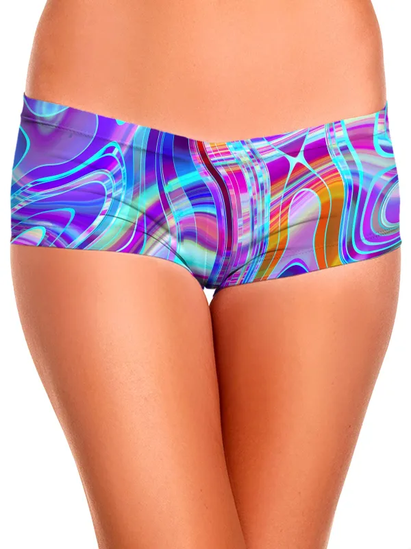Aqua Realm Booty Shorts sold by iEDM