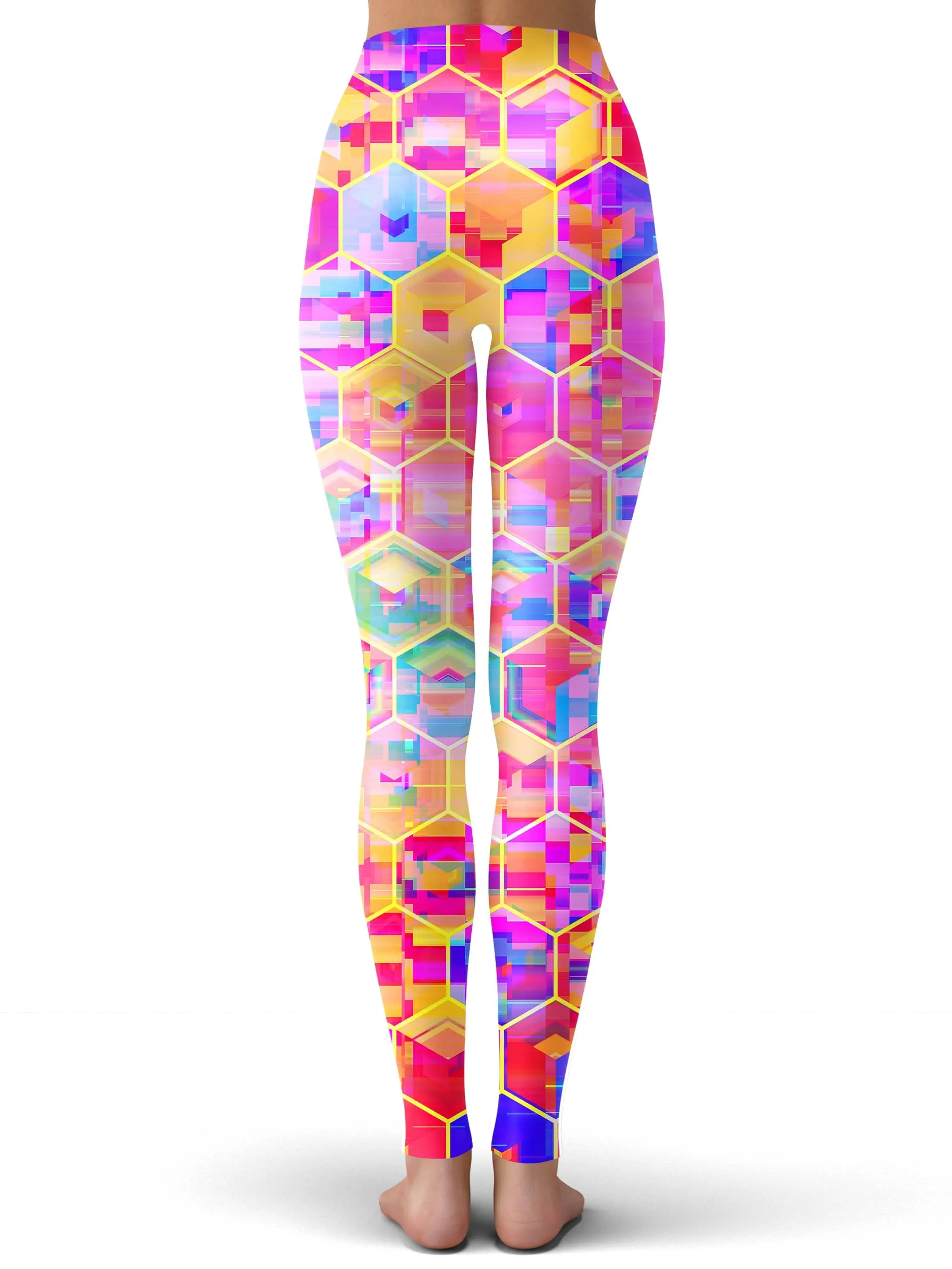 Spectral Cubes Leggings sold by iEDM product image thumbnail 3