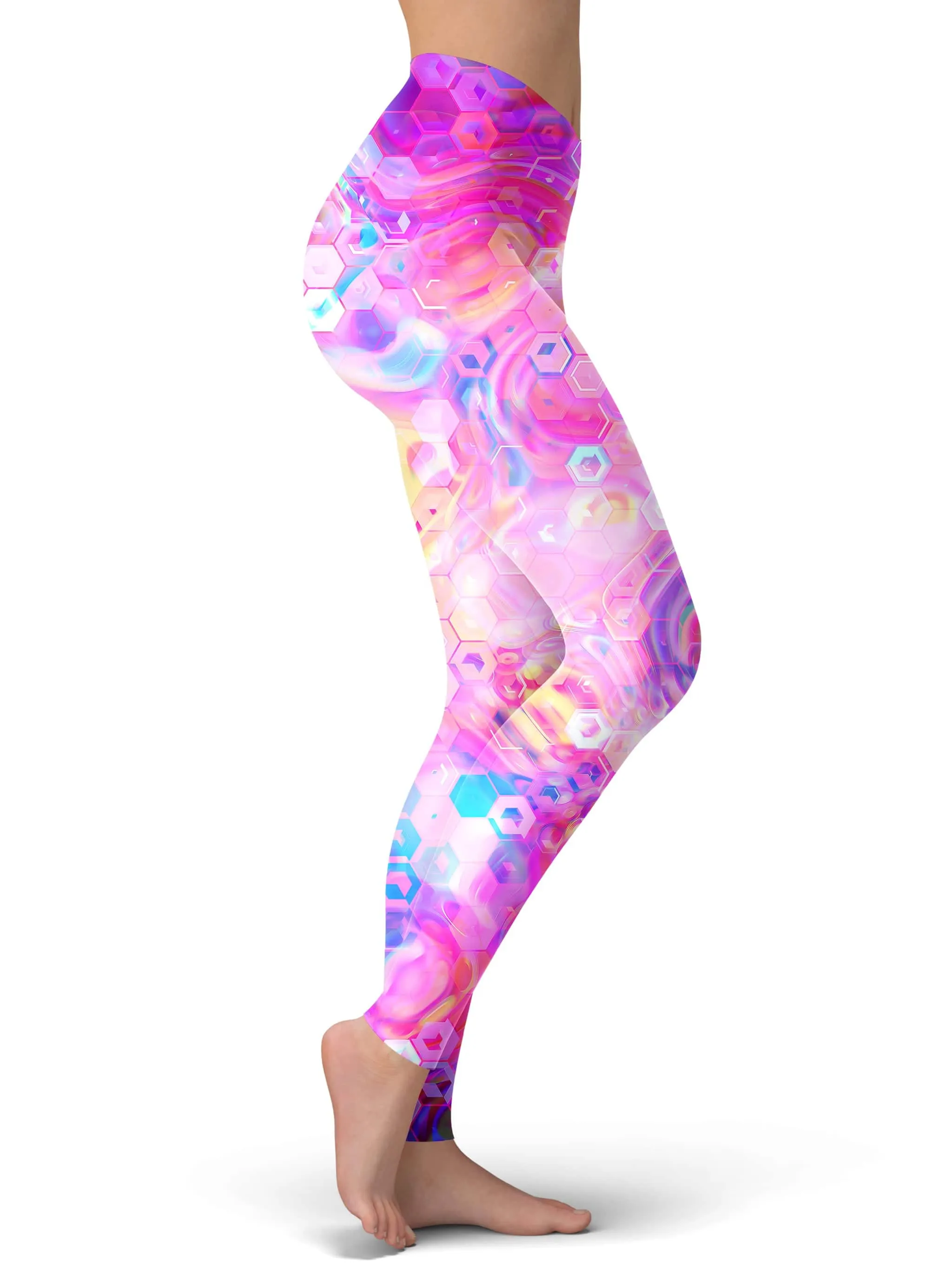 Purple Mirage Leggings sold by iEDM product image thumbnail 2