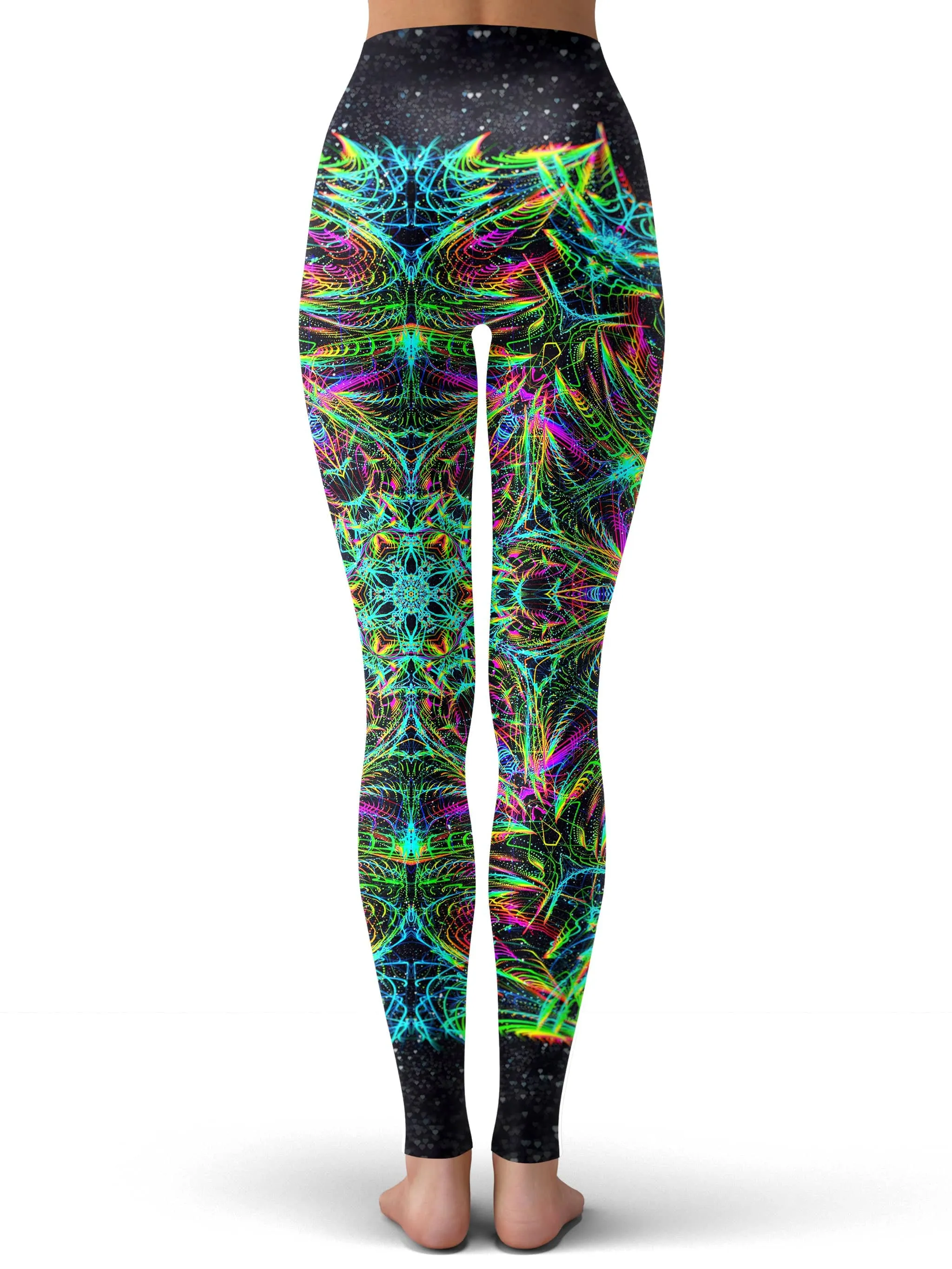Green Warp Leggings sold by iEDM product image thumbnail 3
