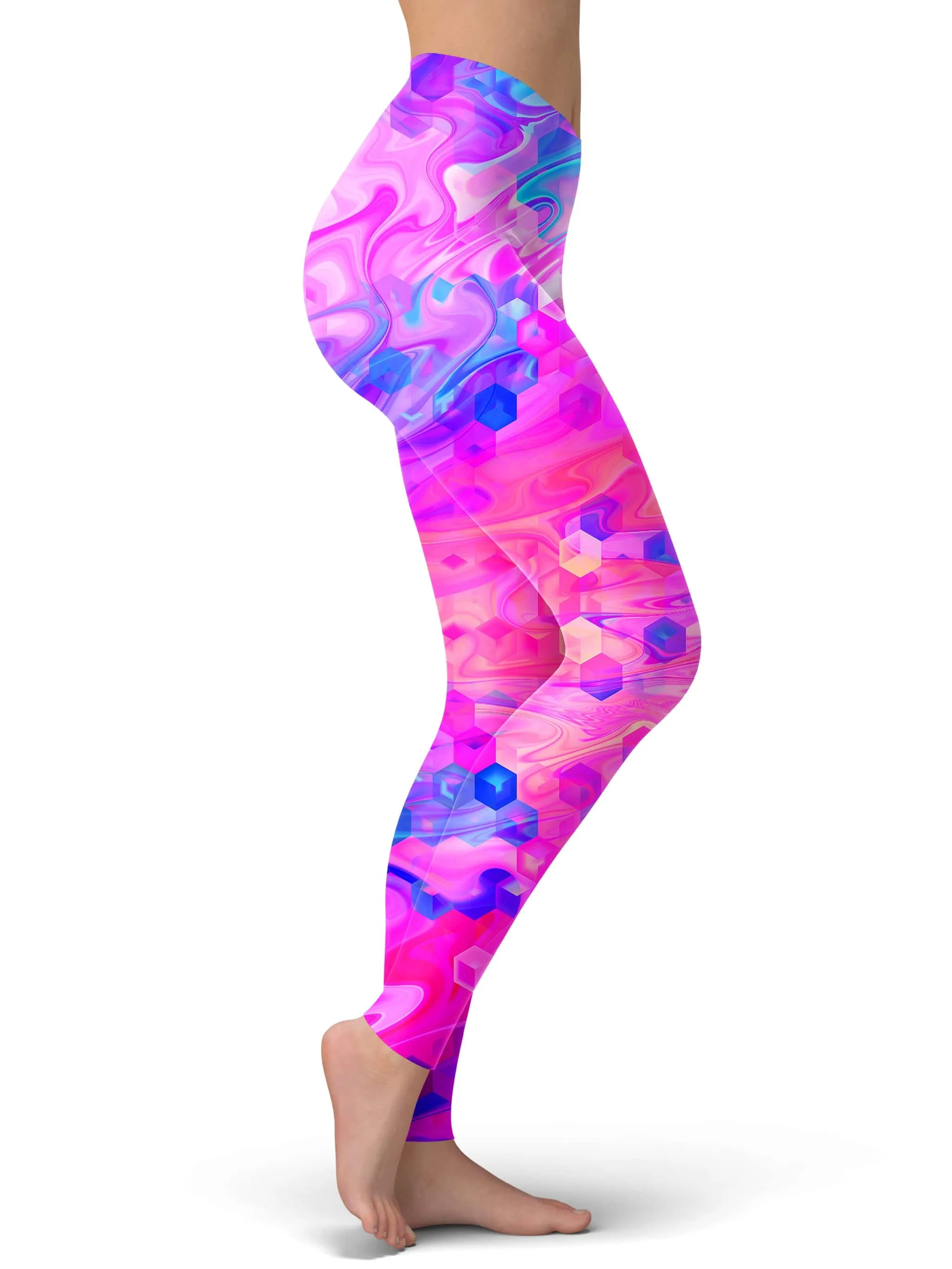 Cotton Candy Wash Leggings sold by iEDM product image thumbnail 2