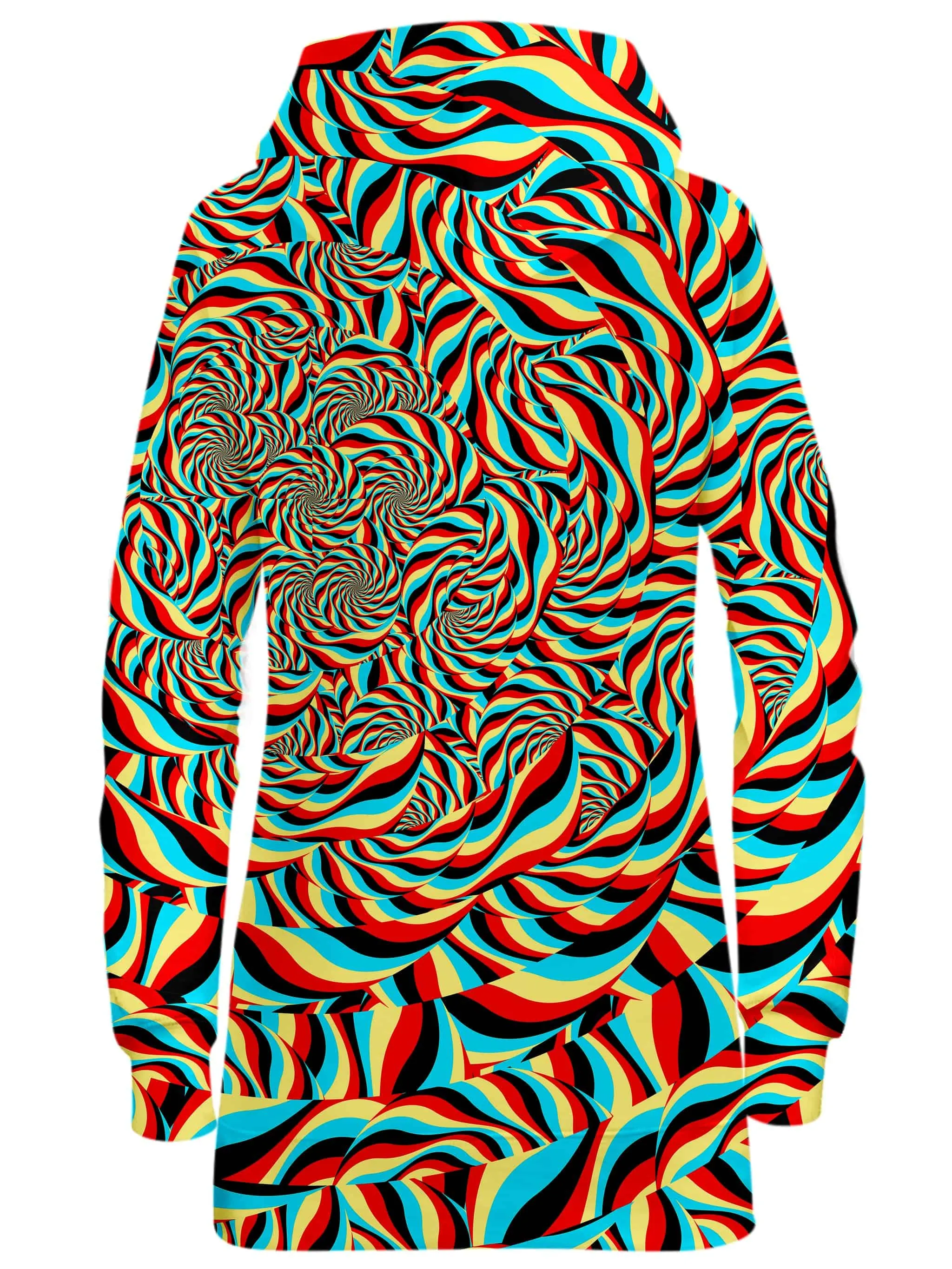 Trippy Swirl Hoodie Dress sold by iEDM product image thumbnail 2