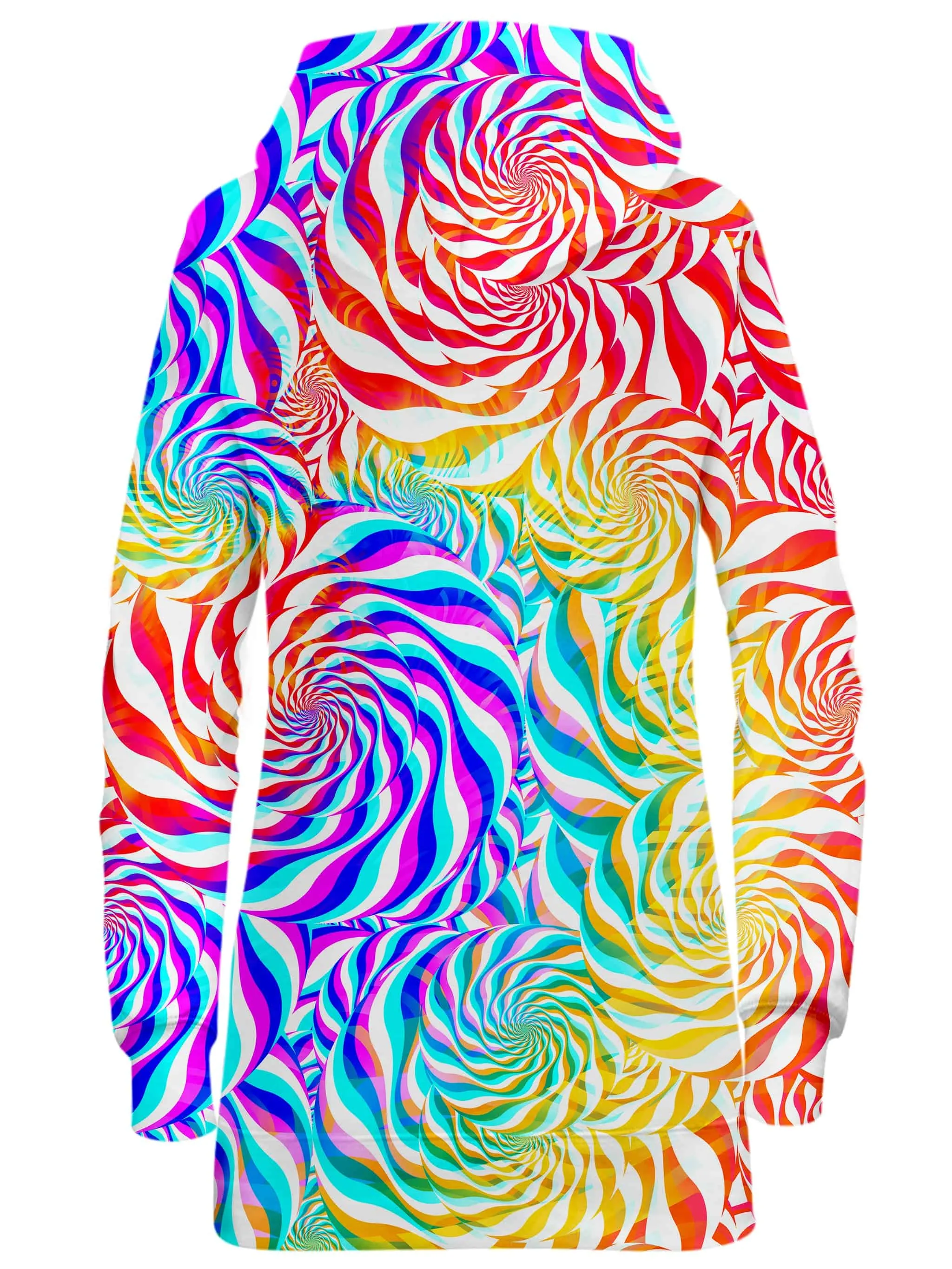 PLUR Rainbow Hoodie Dress sold by iEDM product image thumbnail 2