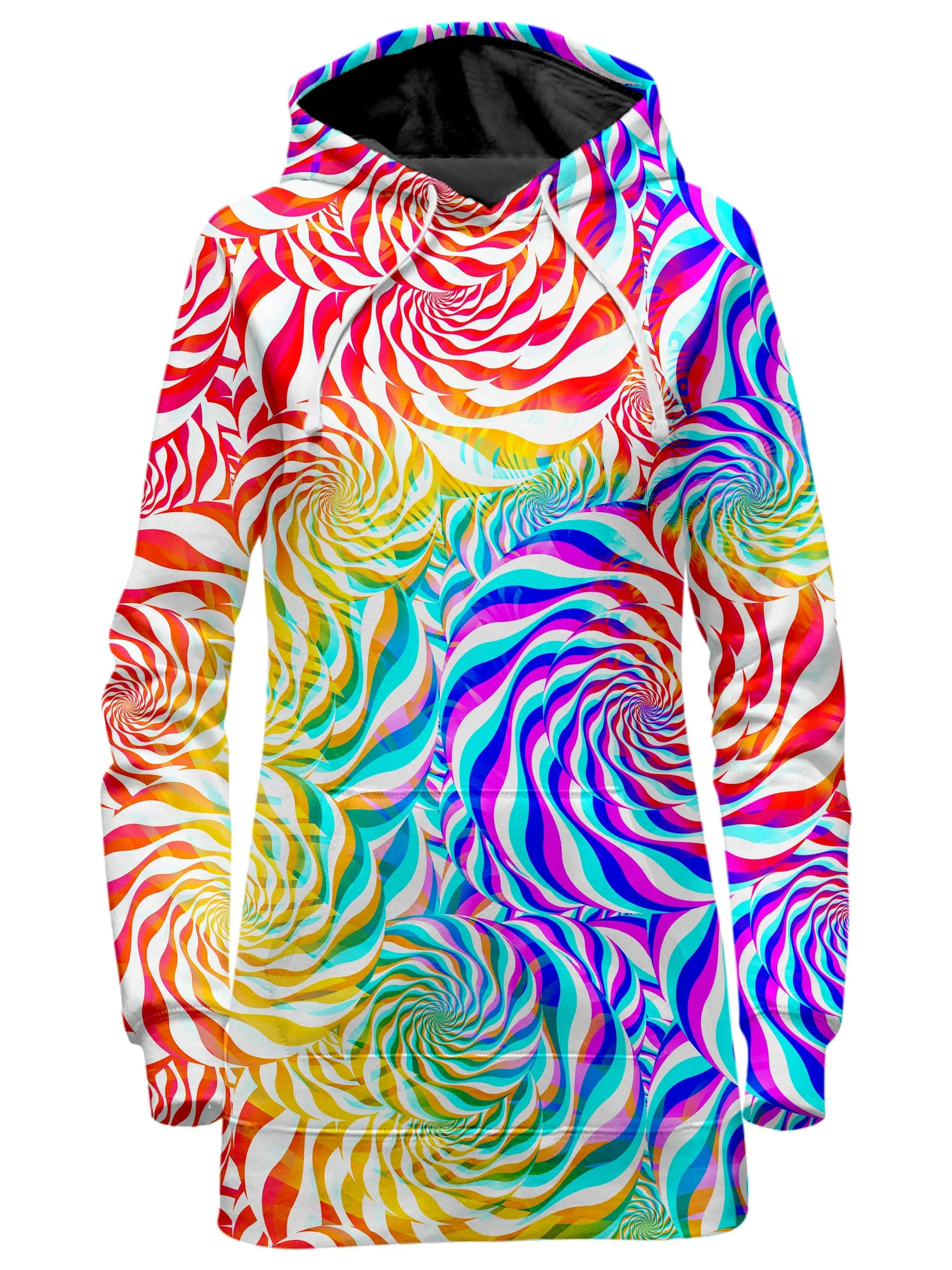 PLUR Rainbow Hoodie Dress sold by iEDM