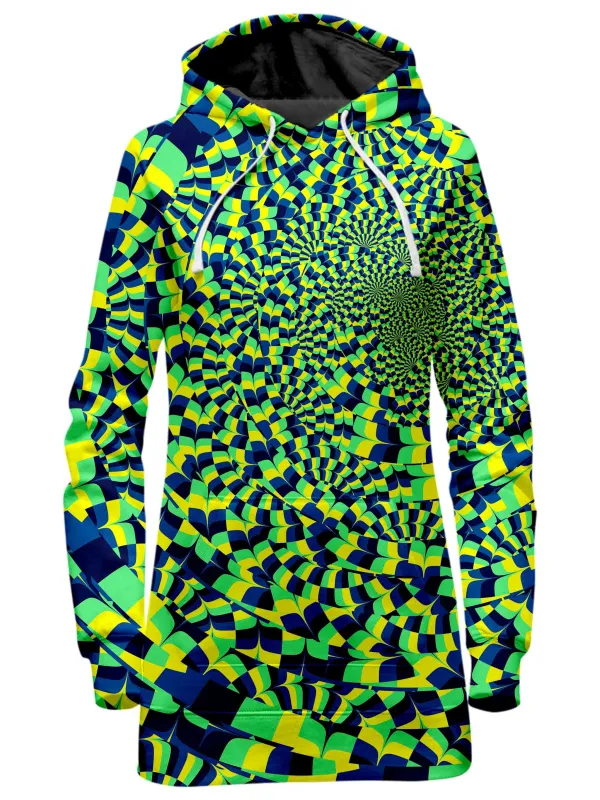 Green Portal Hoodie Dress sold by iEDM