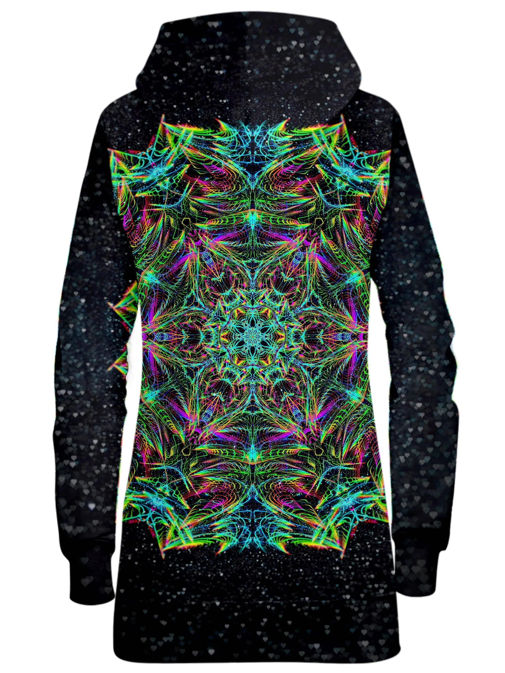 Green Warp Hoodie Dress sold by iEDM product image thumbnail 2