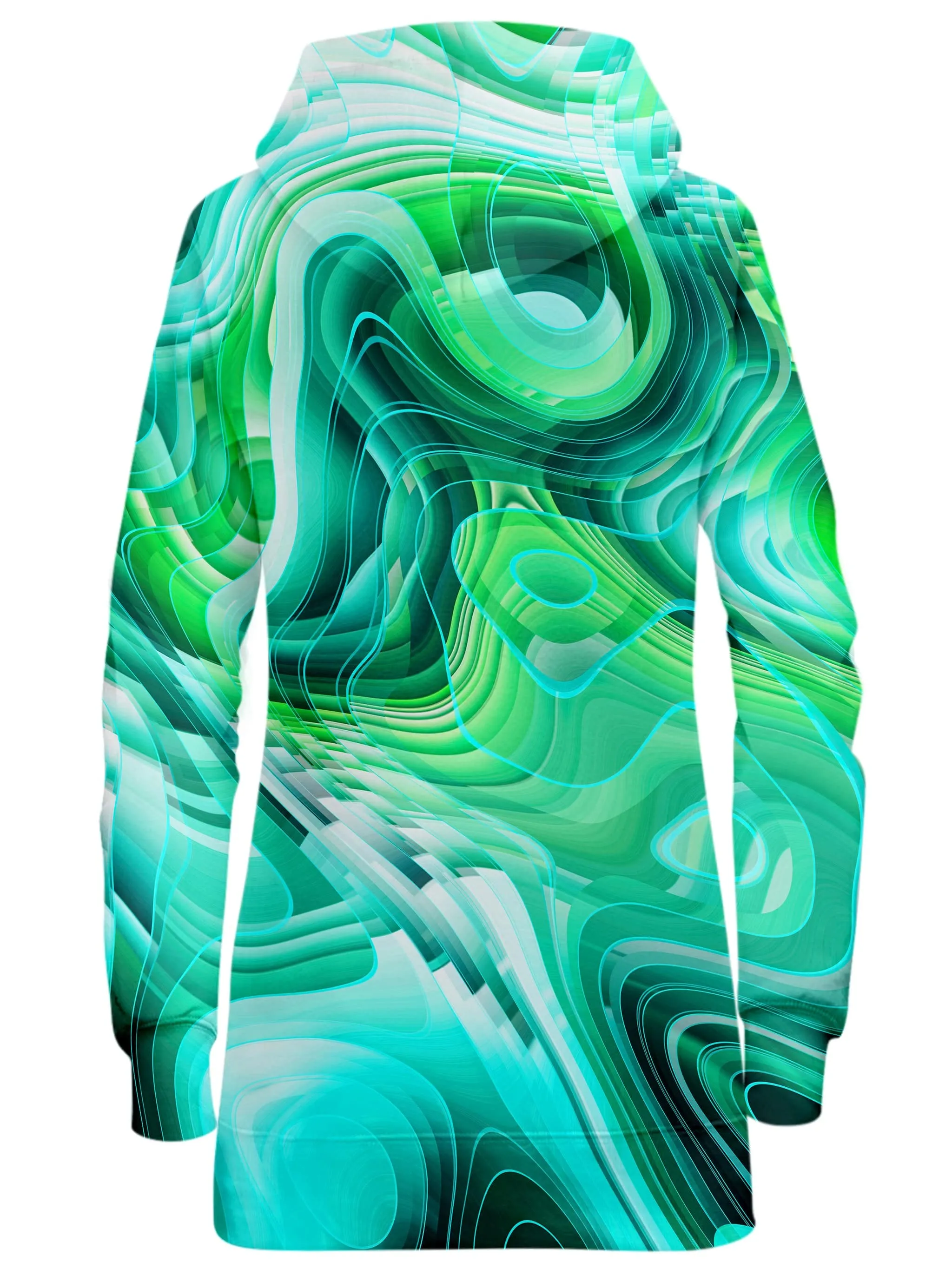 Green Schism Hoodie Dress sold by iEDM product image thumbnail 2