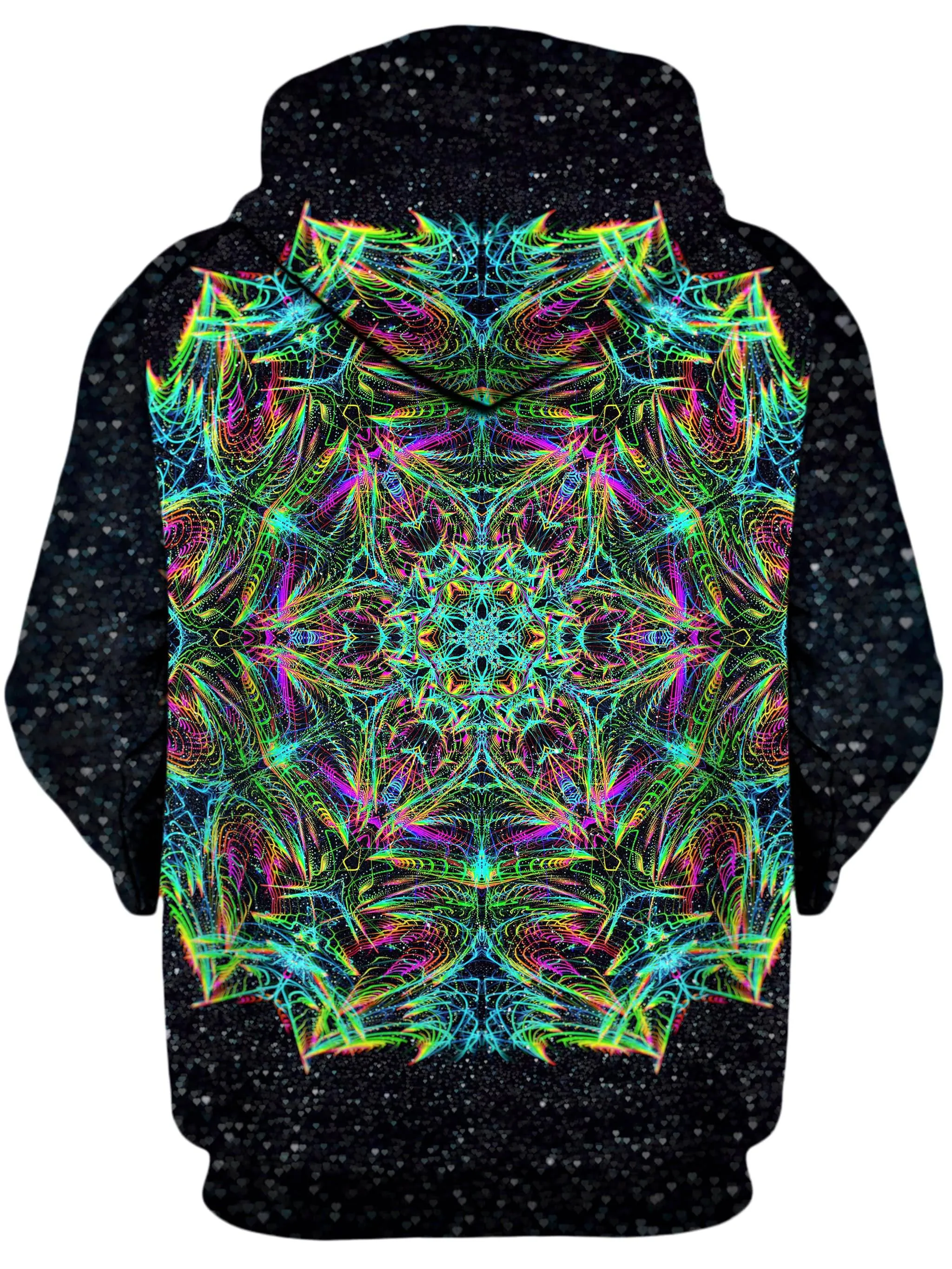 Green Warp Unisex Hoodie sold by iEDM product image thumbnail 2