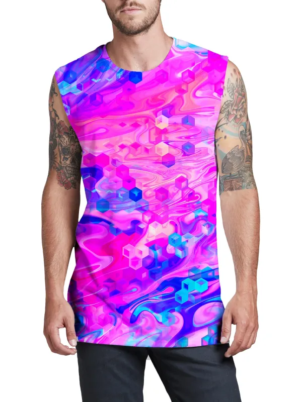 Cotton Candy Wash Men's Muscle Tank sold by iEDM