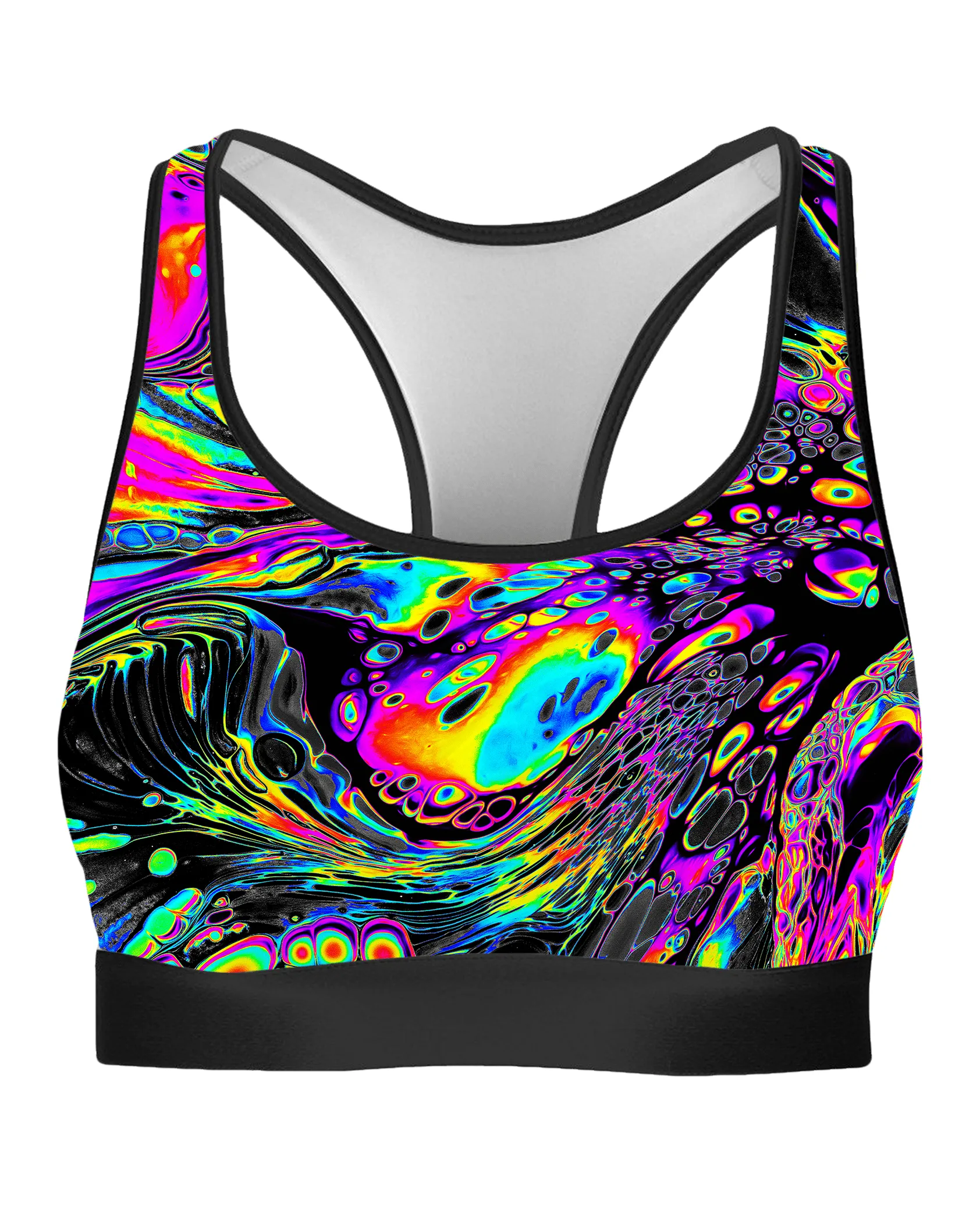 Rainbow Magma Rave Bra and Leggings Combo sold by iEDM product image thumbnail 2