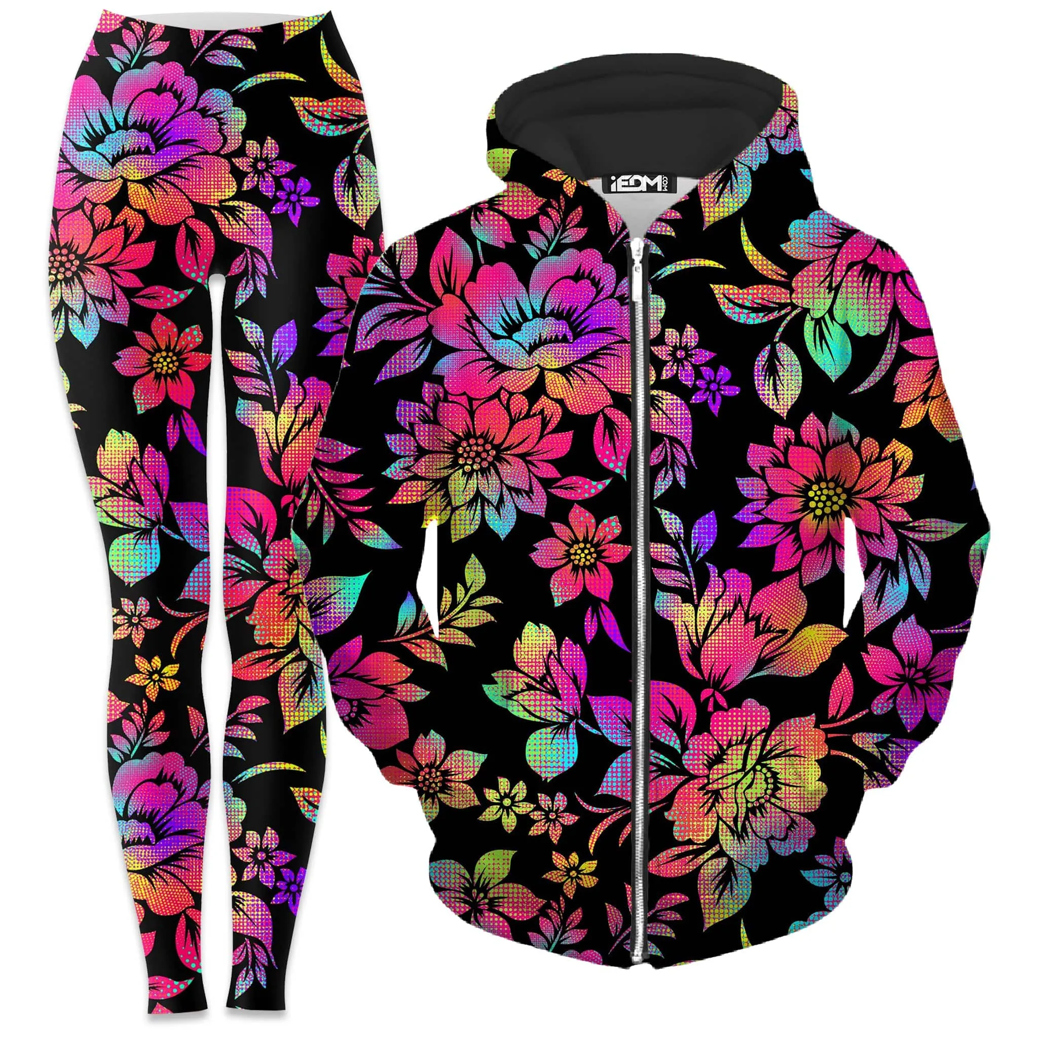 Nature's Candy Zip-Up Hoodie and Leggings Combo sold by iEDM