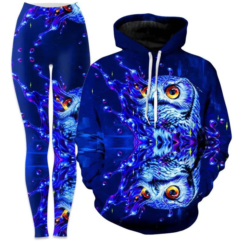 Lucid Owl Hoodie and Leggings Combo sold by iEDM