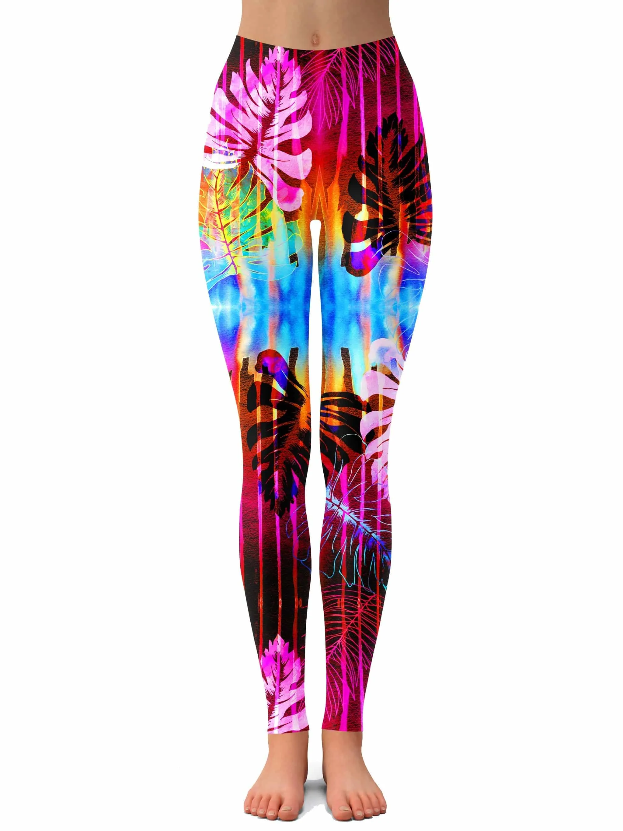 Fluorescent Jungle Hoodie and Leggings Combo sold by iEDM product image thumbnail 3